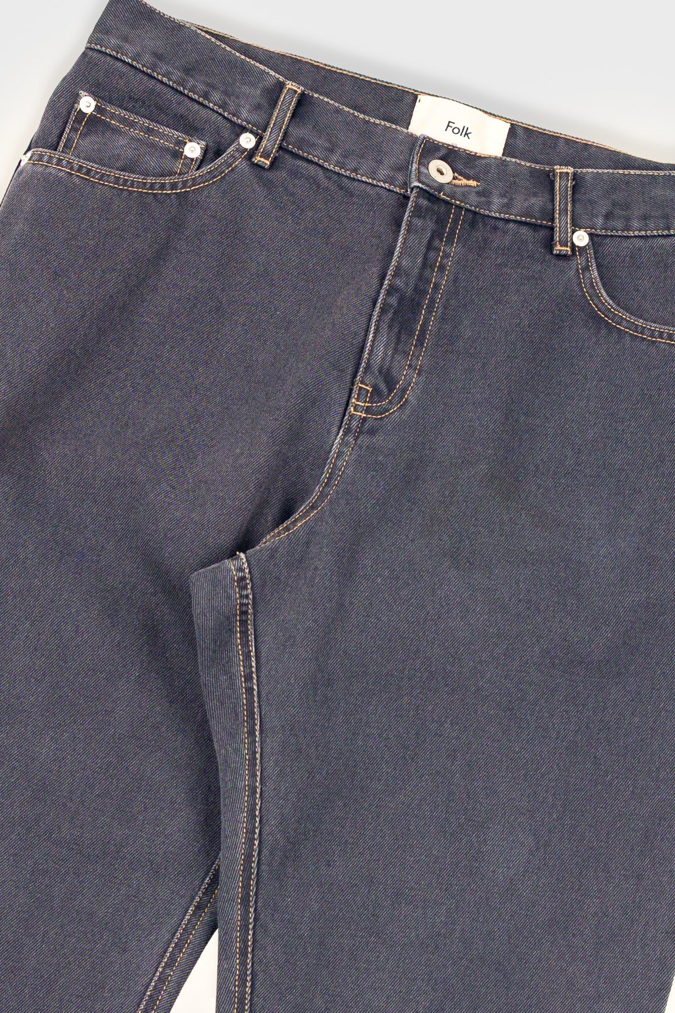 5 Pocket Trouser - Smoke Grey Denim