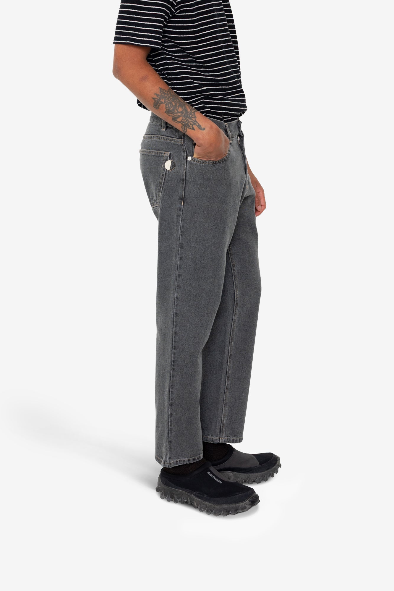 5 Pocket Trouser - Smoke Grey Denim