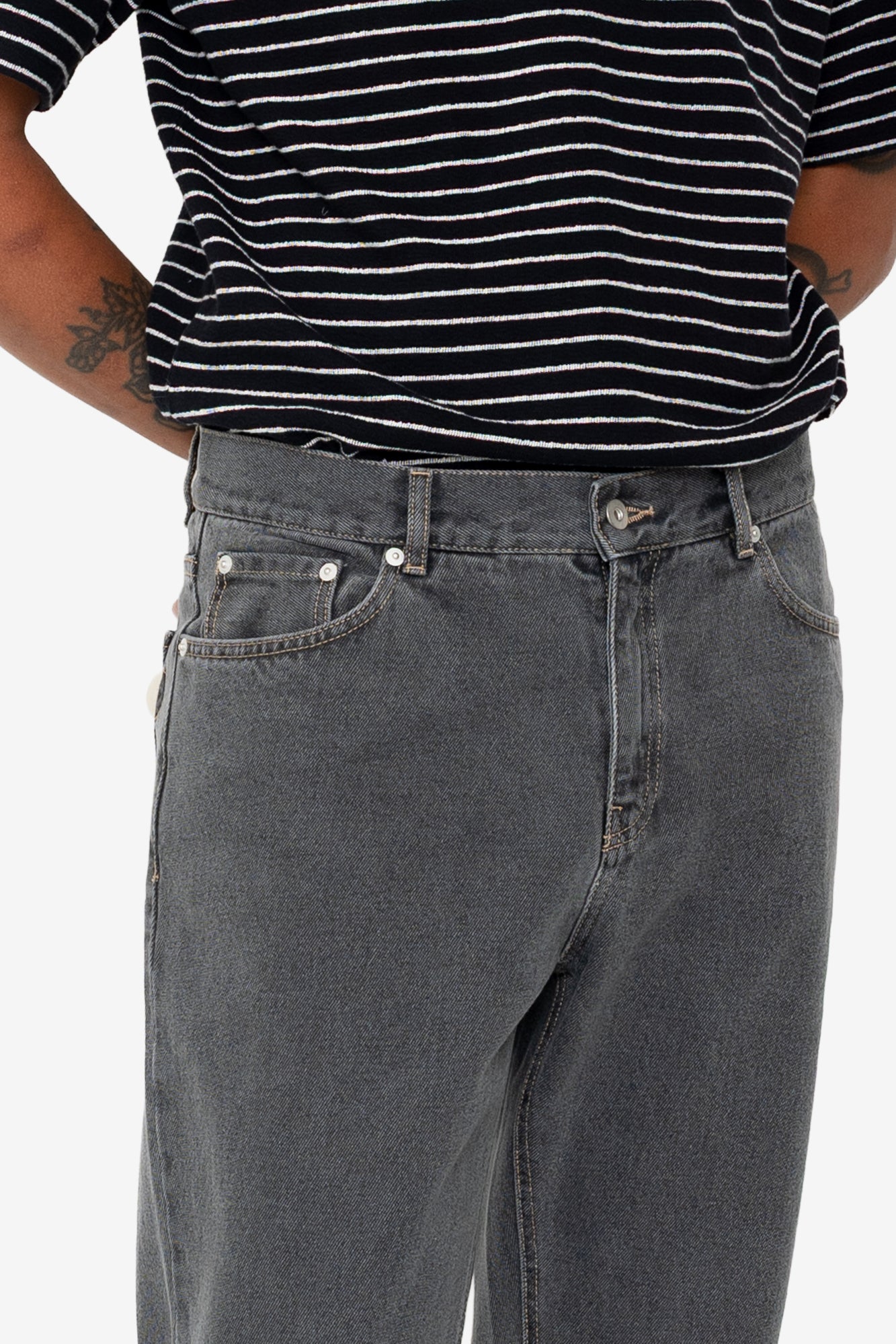 5 Pocket Trouser - Smoke Grey Denim