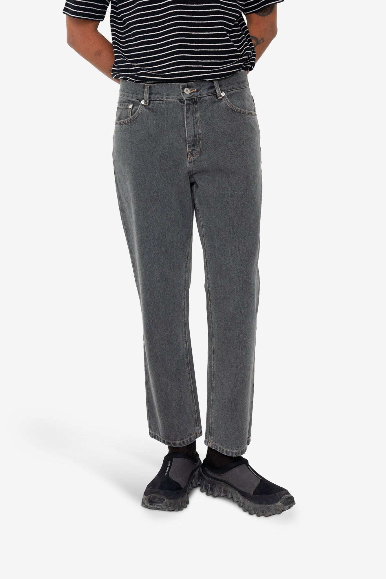 5 Pocket Trouser - Smoke Grey Denim
