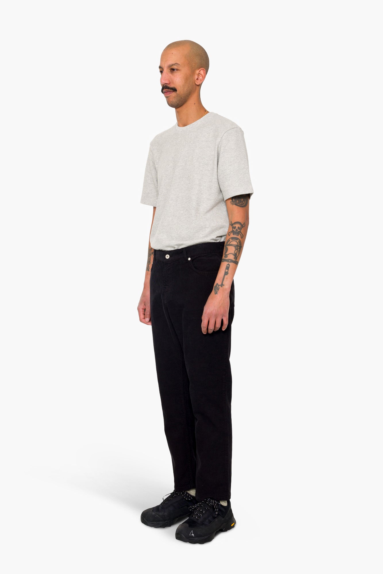 5 Pocket Trouser - Soft Black Cord