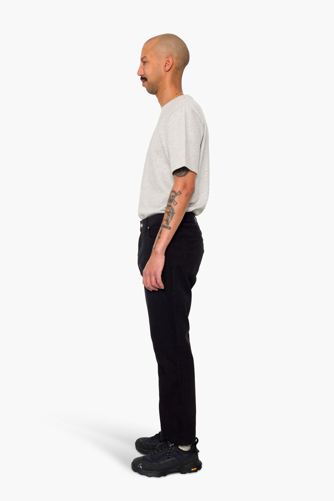 5 Pocket Trouser - Soft Black Cord