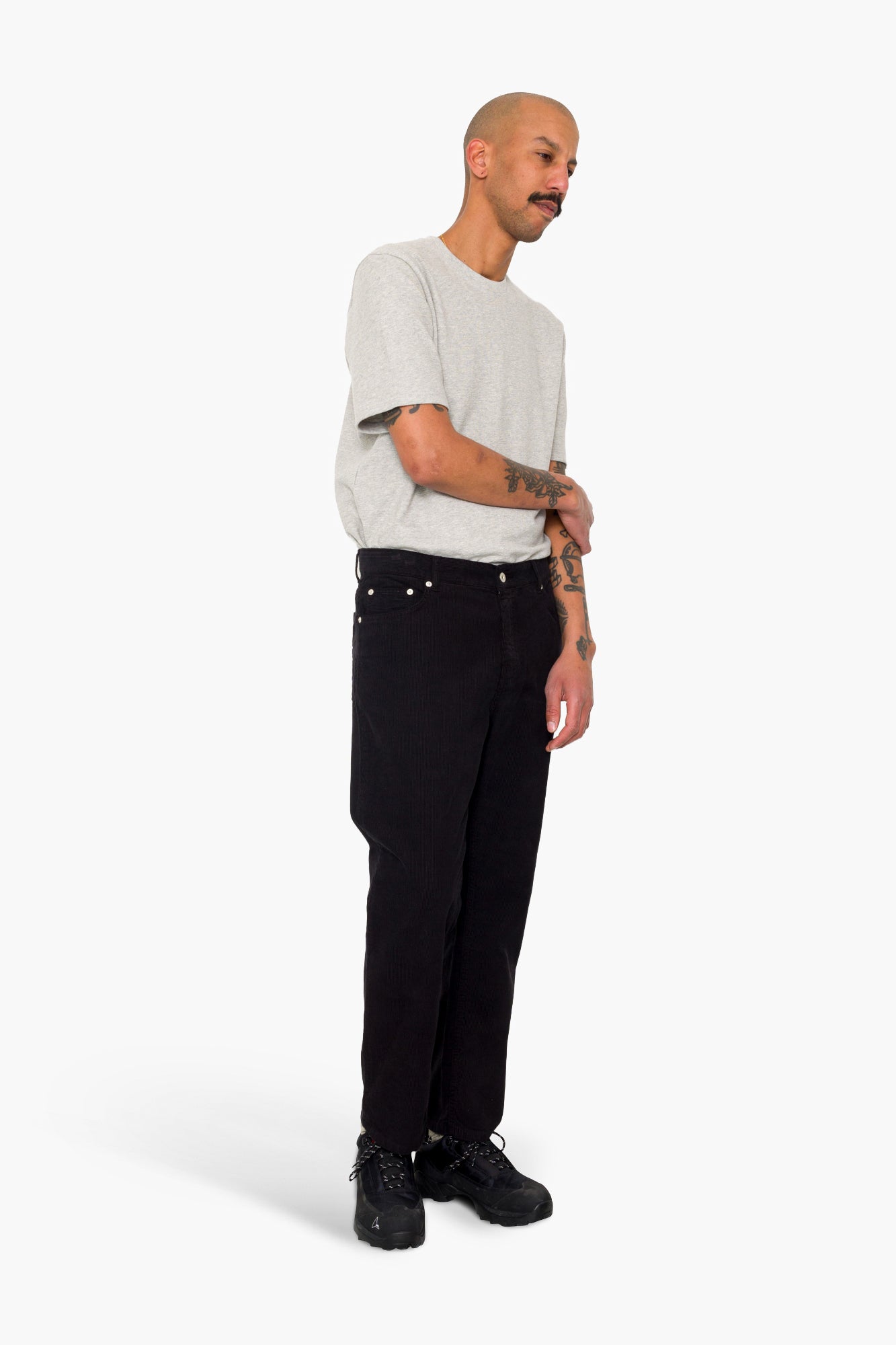 5 Pocket Trouser - Soft Black Cord