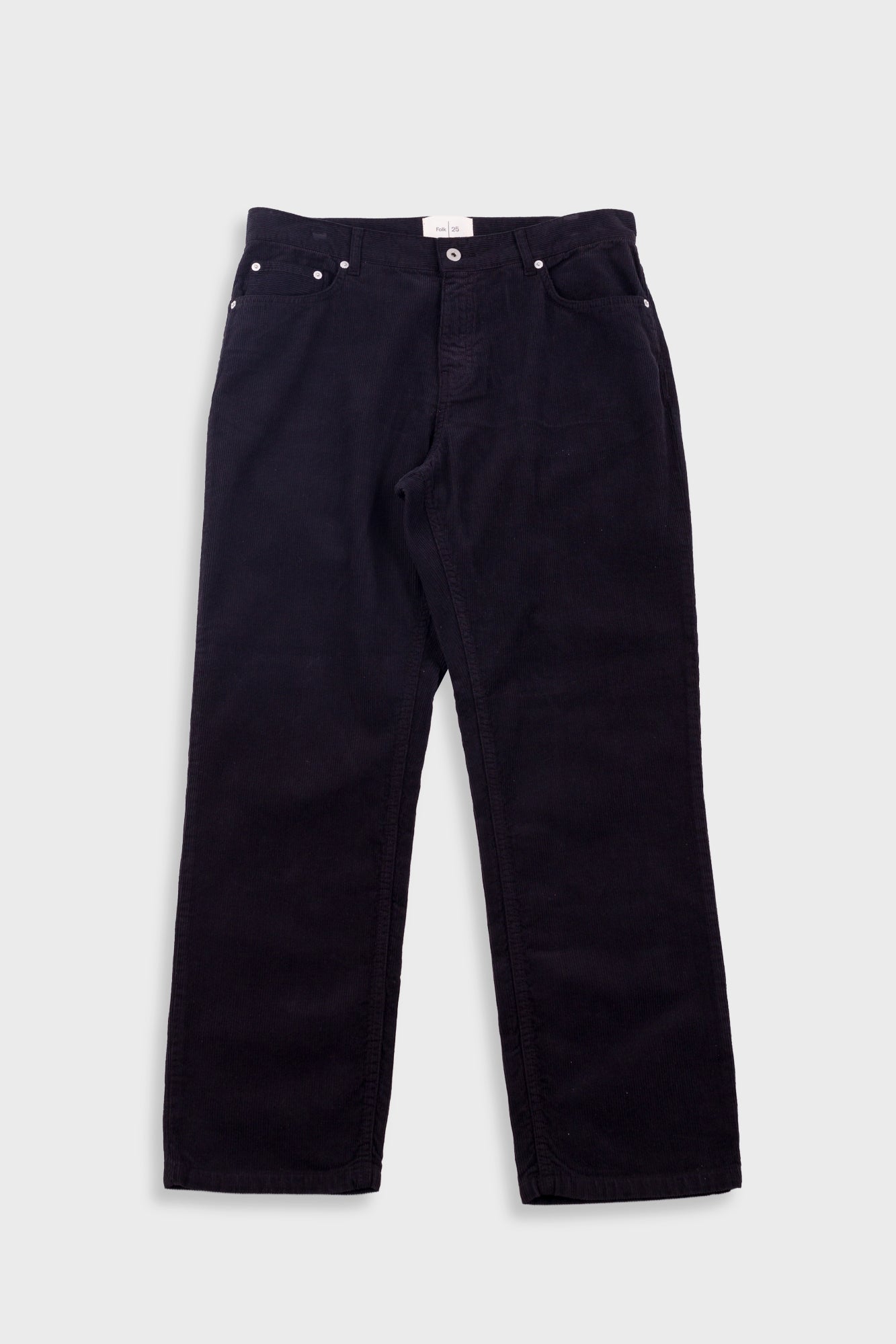 5 Pocket Trouser - Soft Black Cord