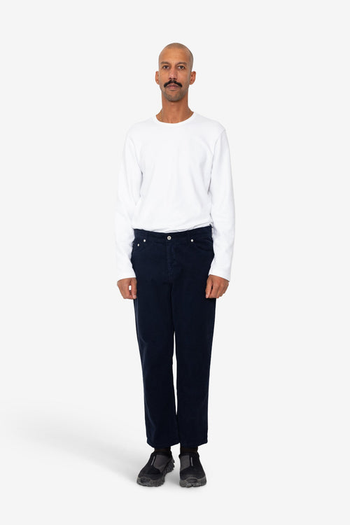 5 Pocket Trouser - Navy Cord