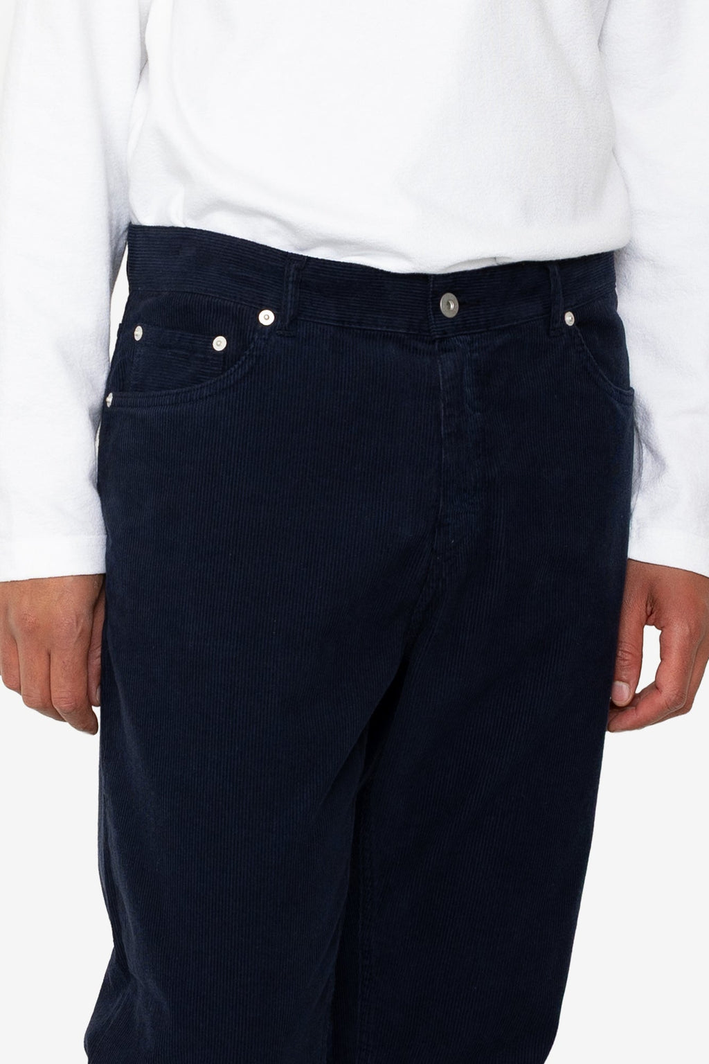 5 Pocket Trouser - Navy Cord