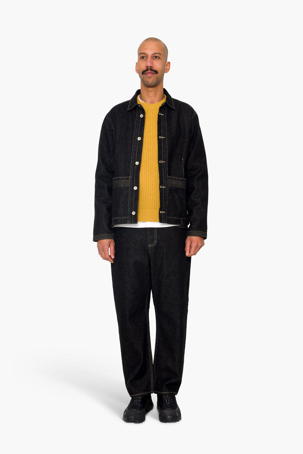 Anniversary Jacket - Black Denim