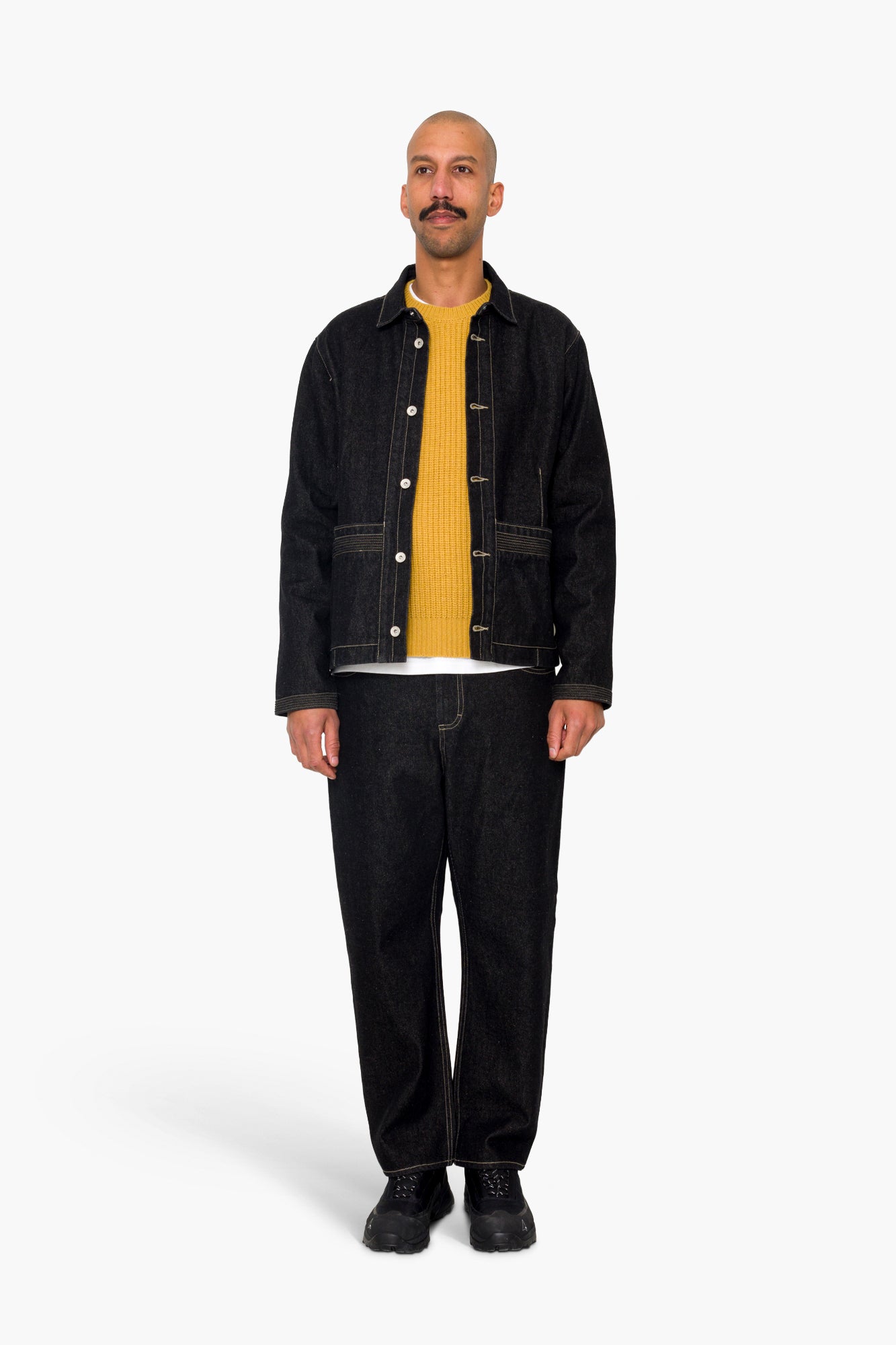 Anniversary Jacket - Black Denim