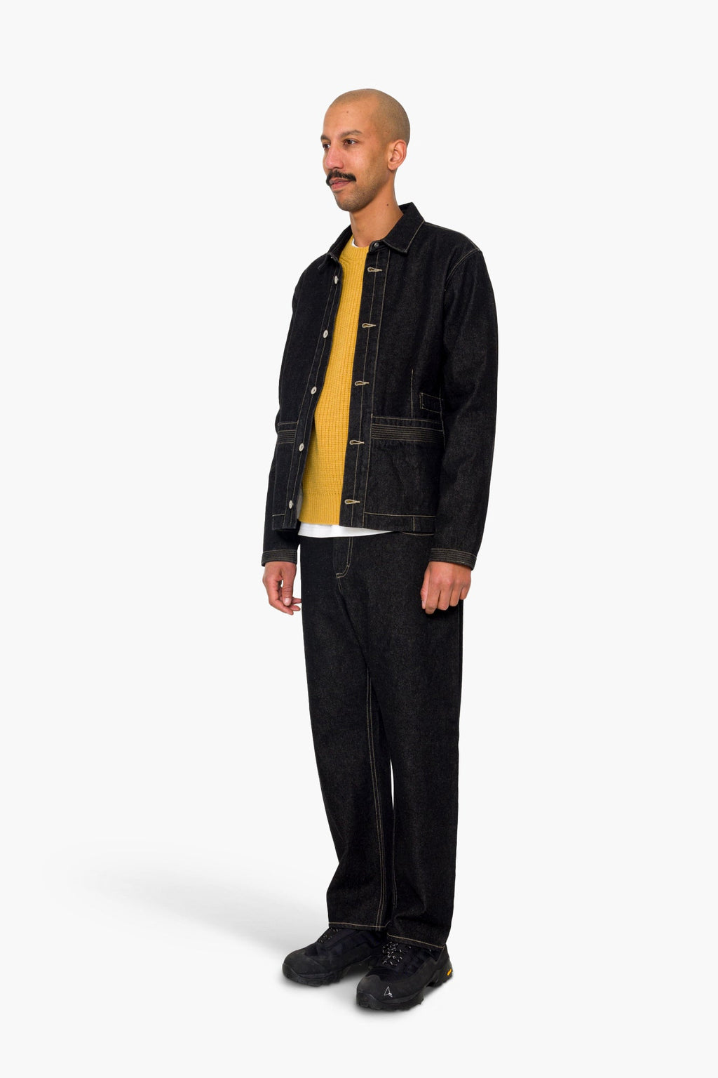 Anniversary Jacket - Black Denim