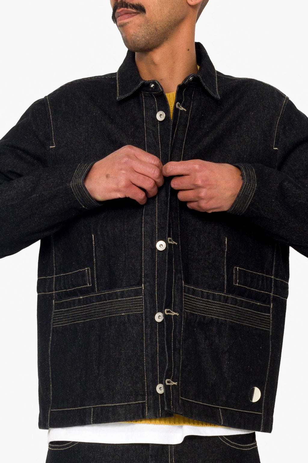 Anniversary Jacket - Black Denim