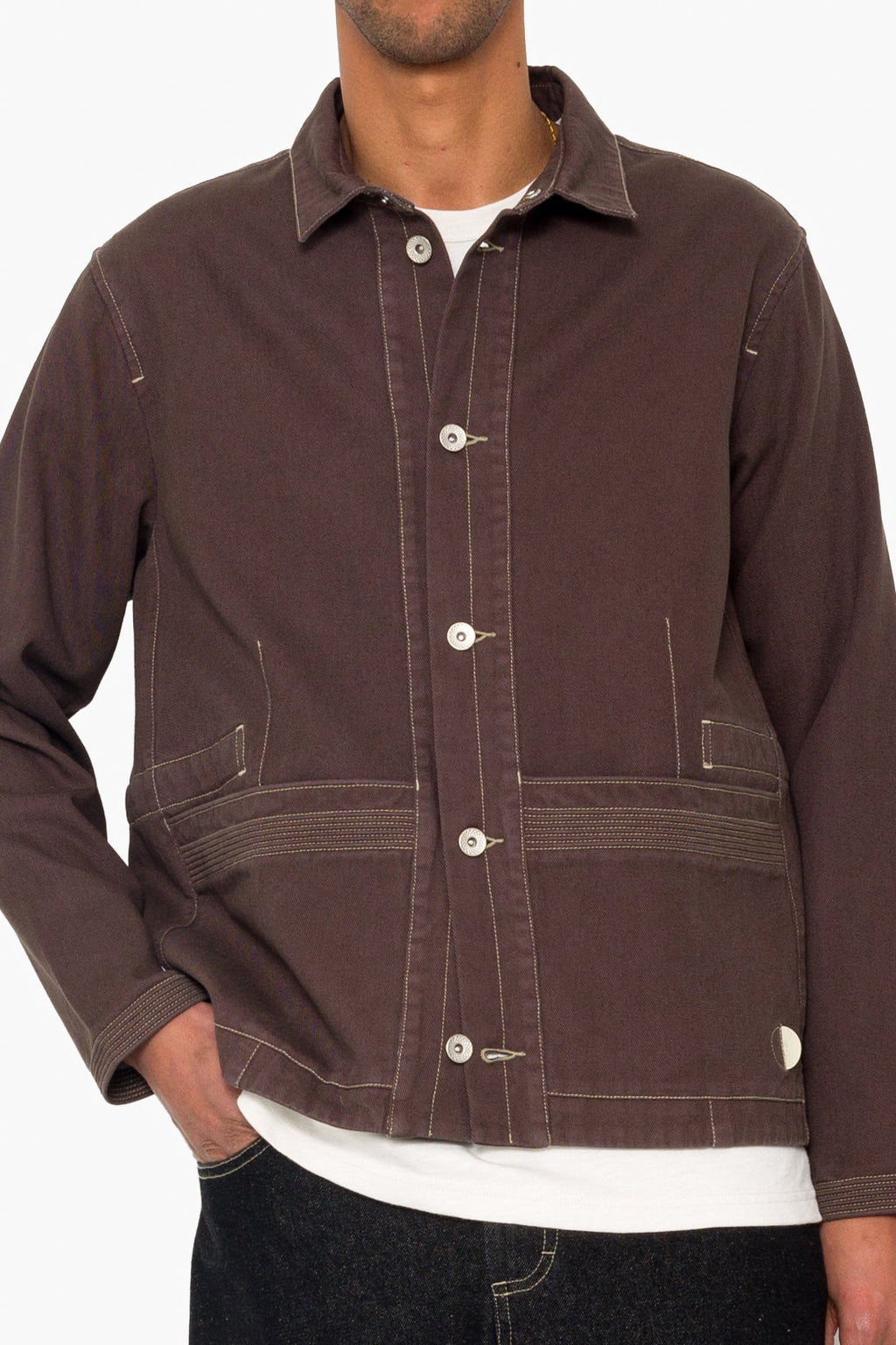 Anniversary Jacket - Soft Brown Twill