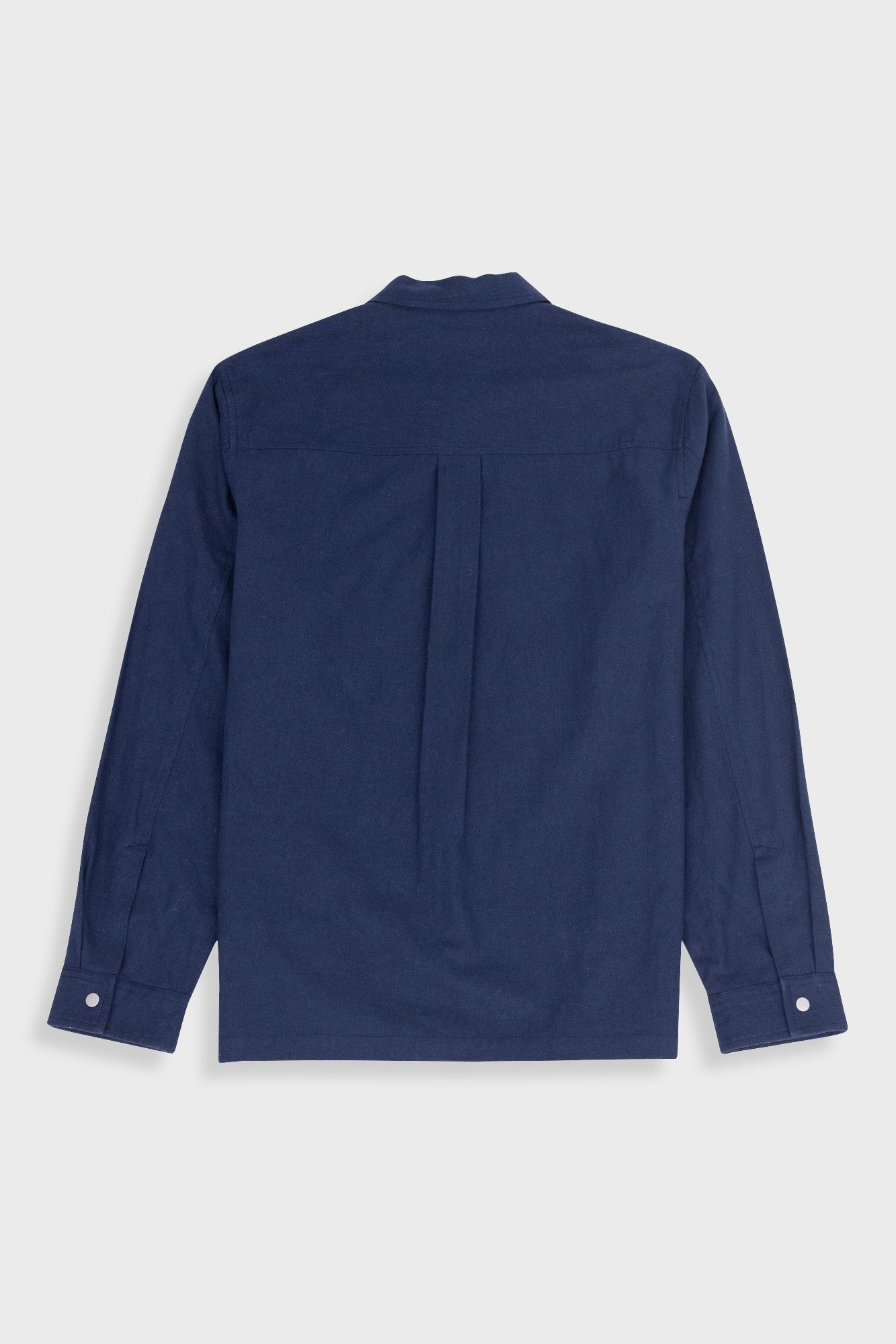 Anniversary Patch Overshirt - Navy Linen