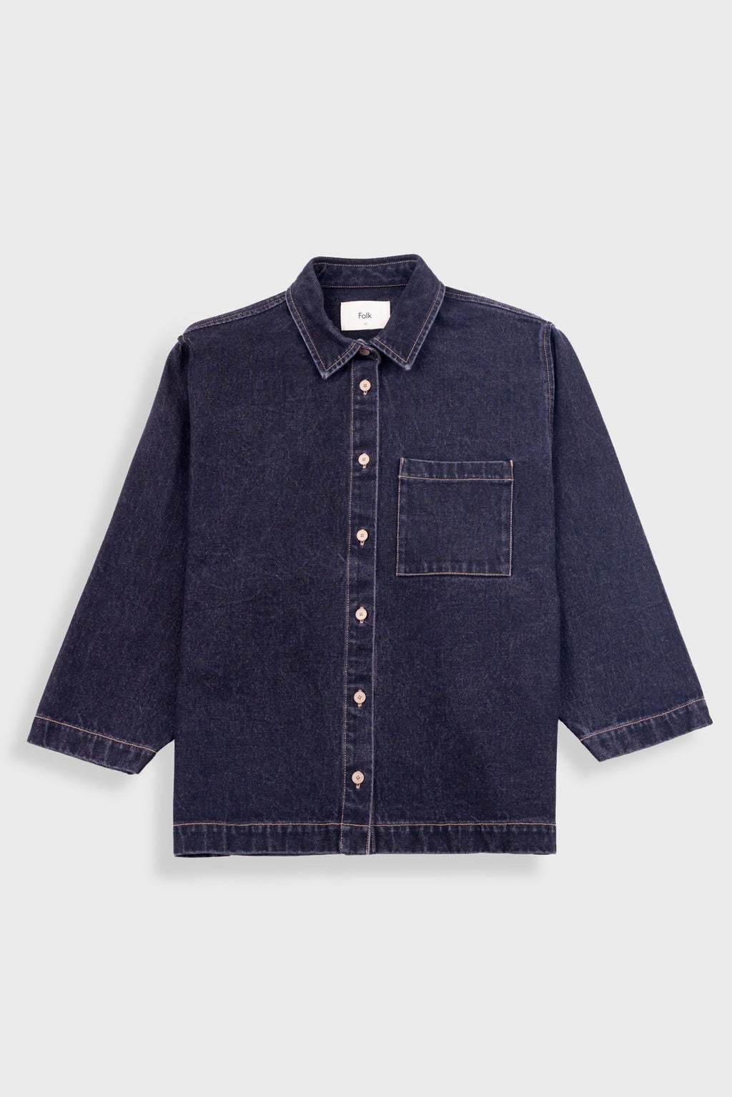 Archive Shirt - Washed Black Denim