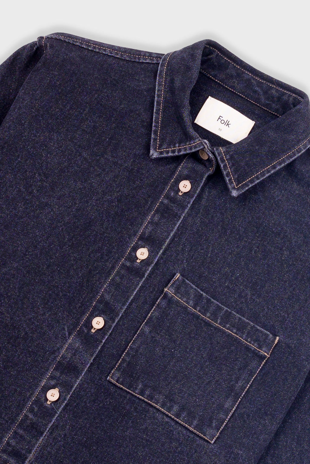 Archive Shirt - Washed Black Denim