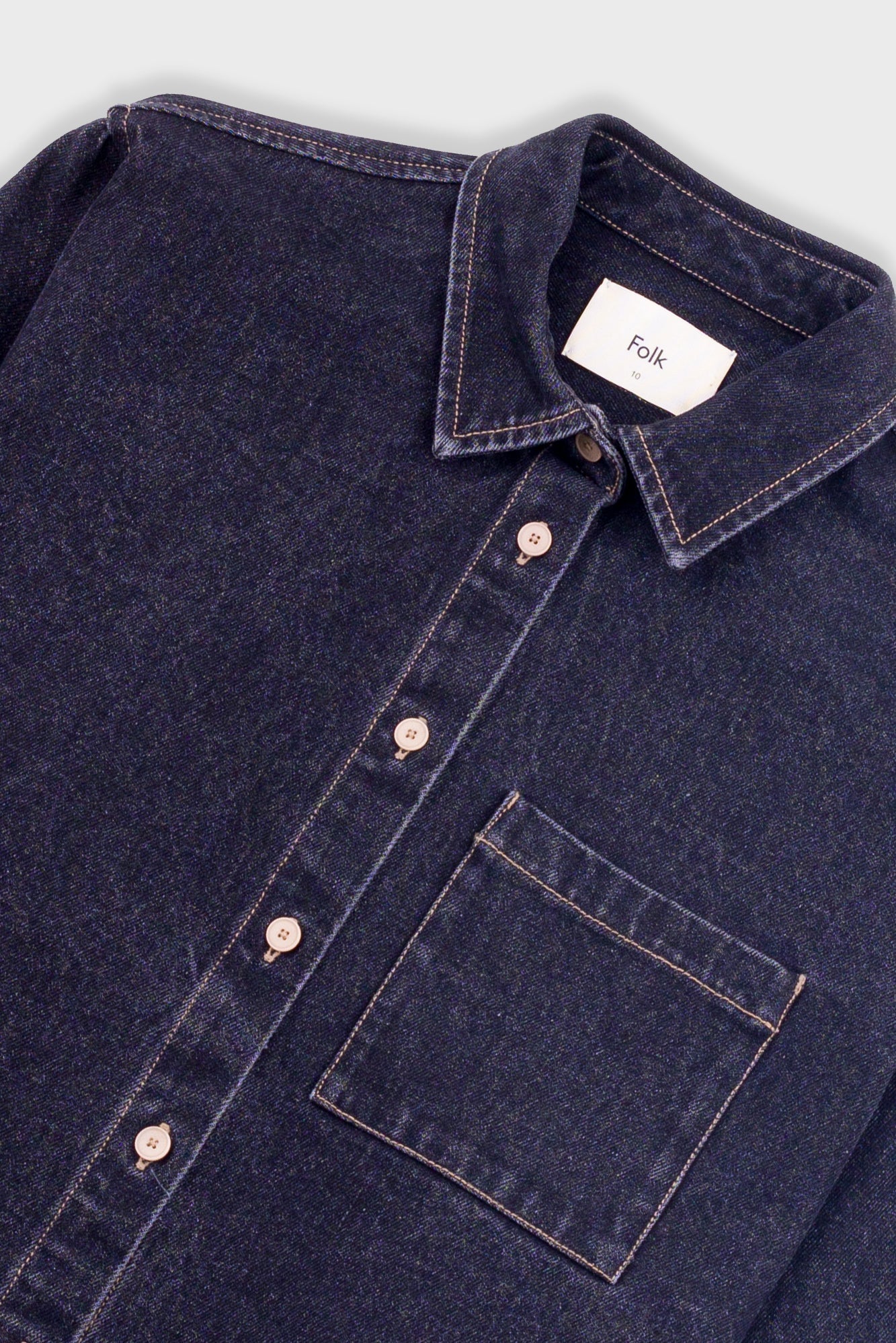 Archive Shirt - Washed Black Denim