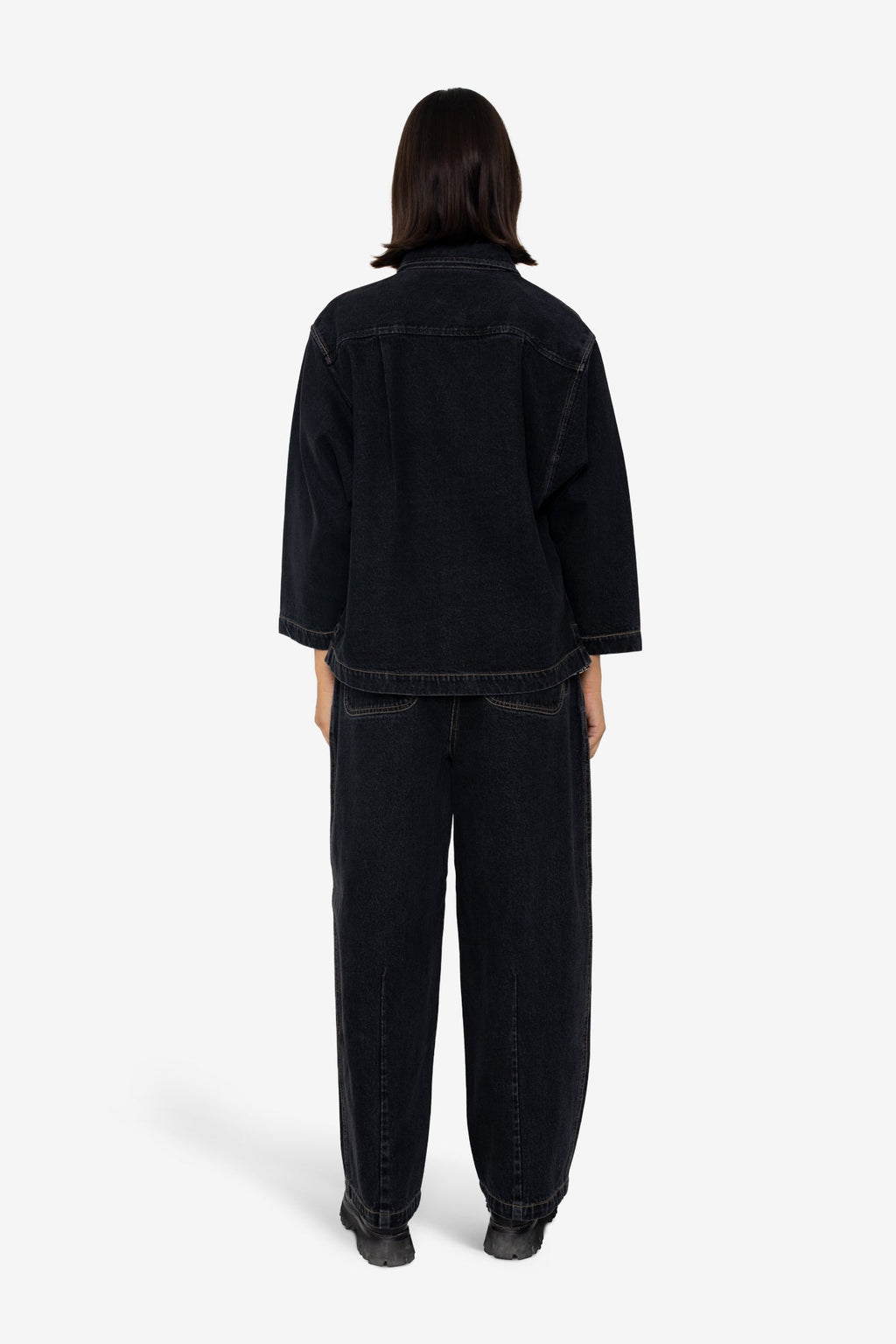 Archive Shirt - Washed Black Denim