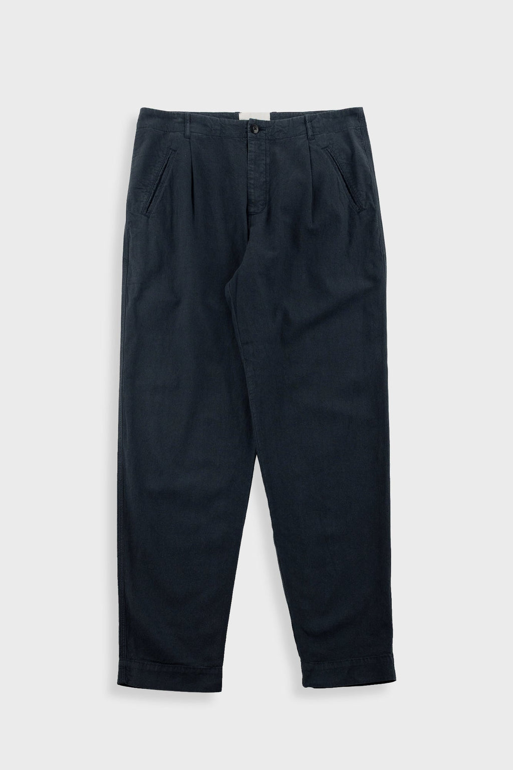 Assembly Pant - Black Cotton Linen