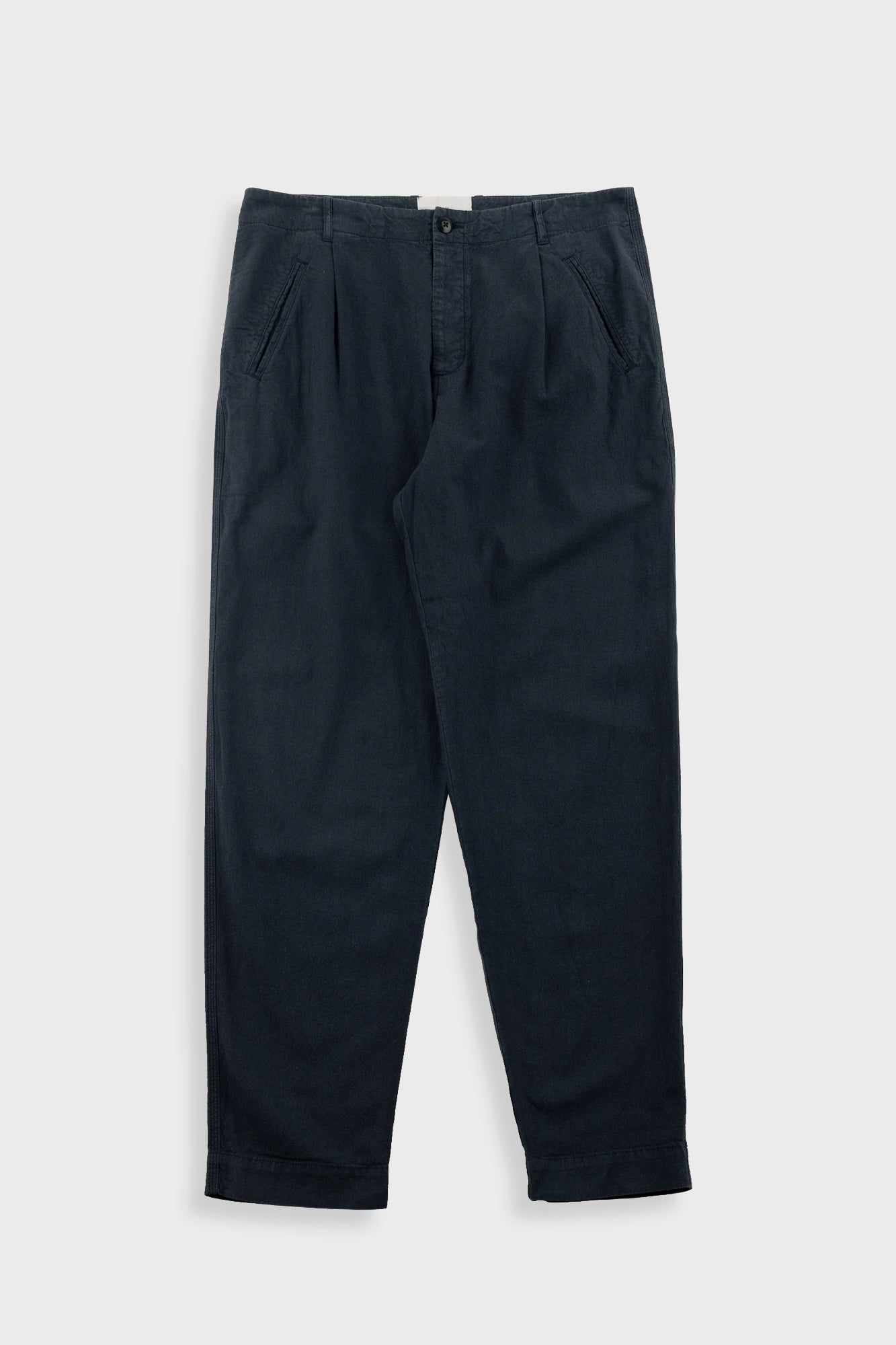 Assembly Pant - Black Cotton Linen