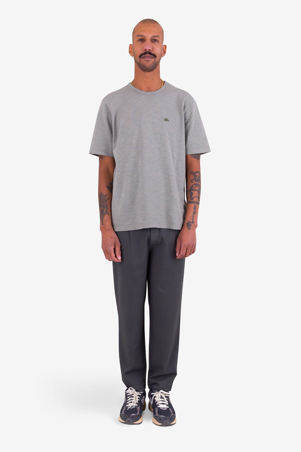 Drawcord Assembly Pant - Soft Black Herringbone