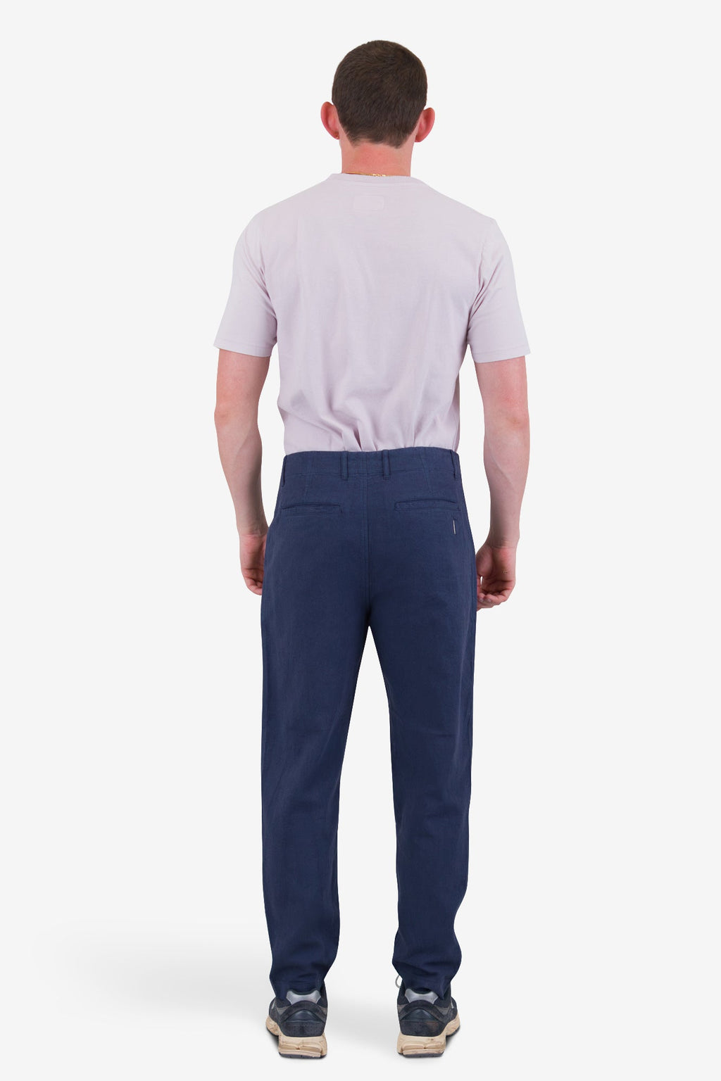 Assembly Pant - Soft Navy Cotton Linen