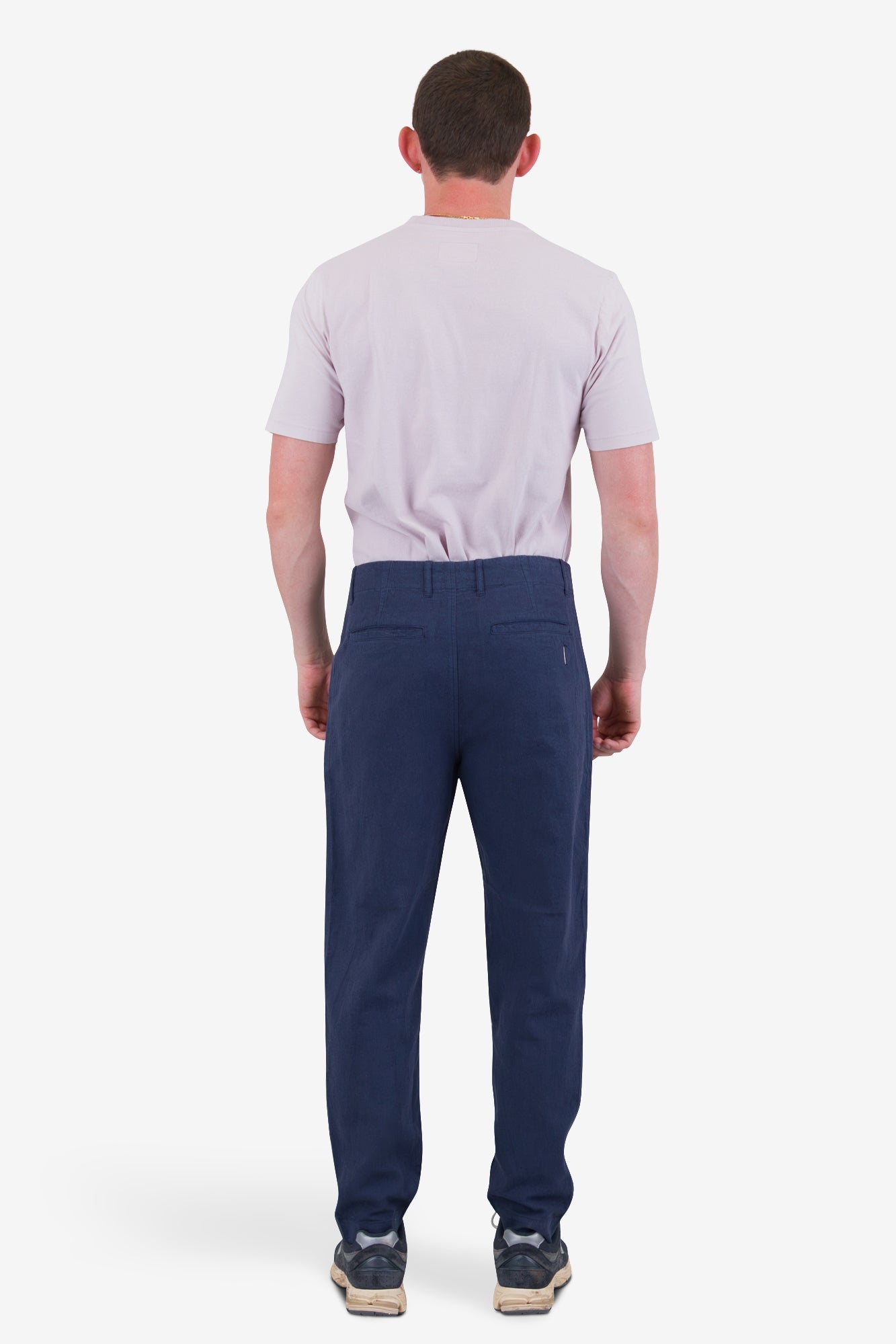 Assembly Pant - Soft Navy Cotton Linen