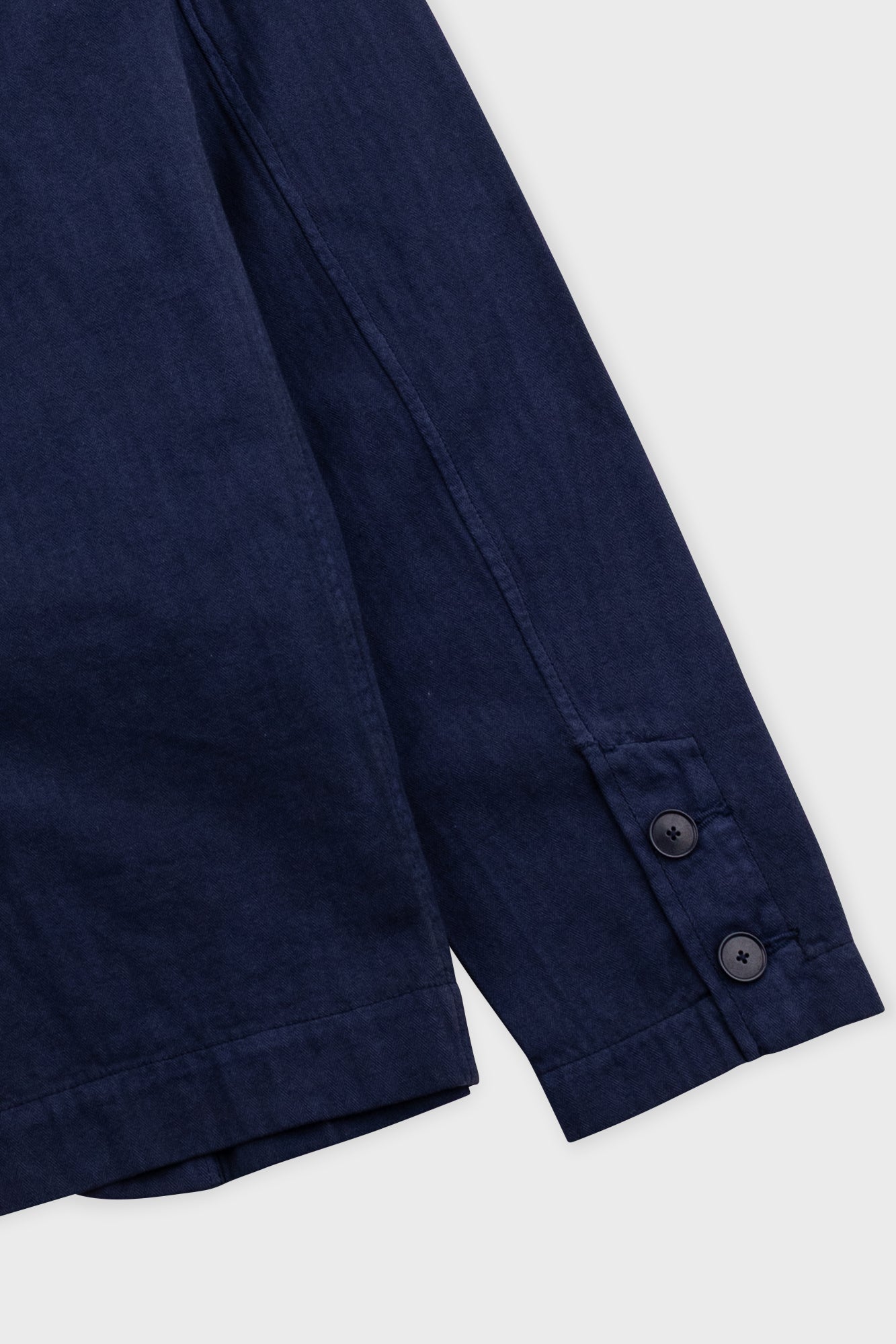 Assembly Blazer - Navy Herringbone