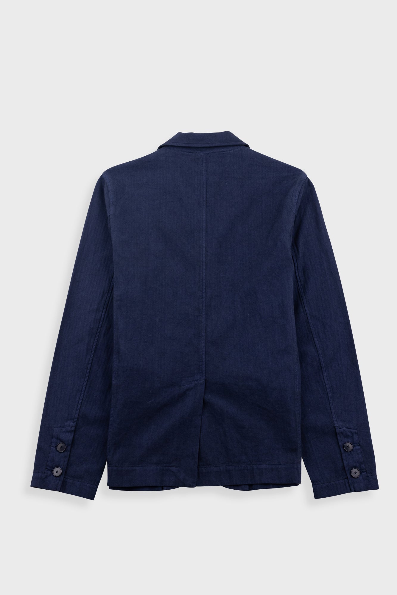 Assembly Blazer - Navy Herringbone