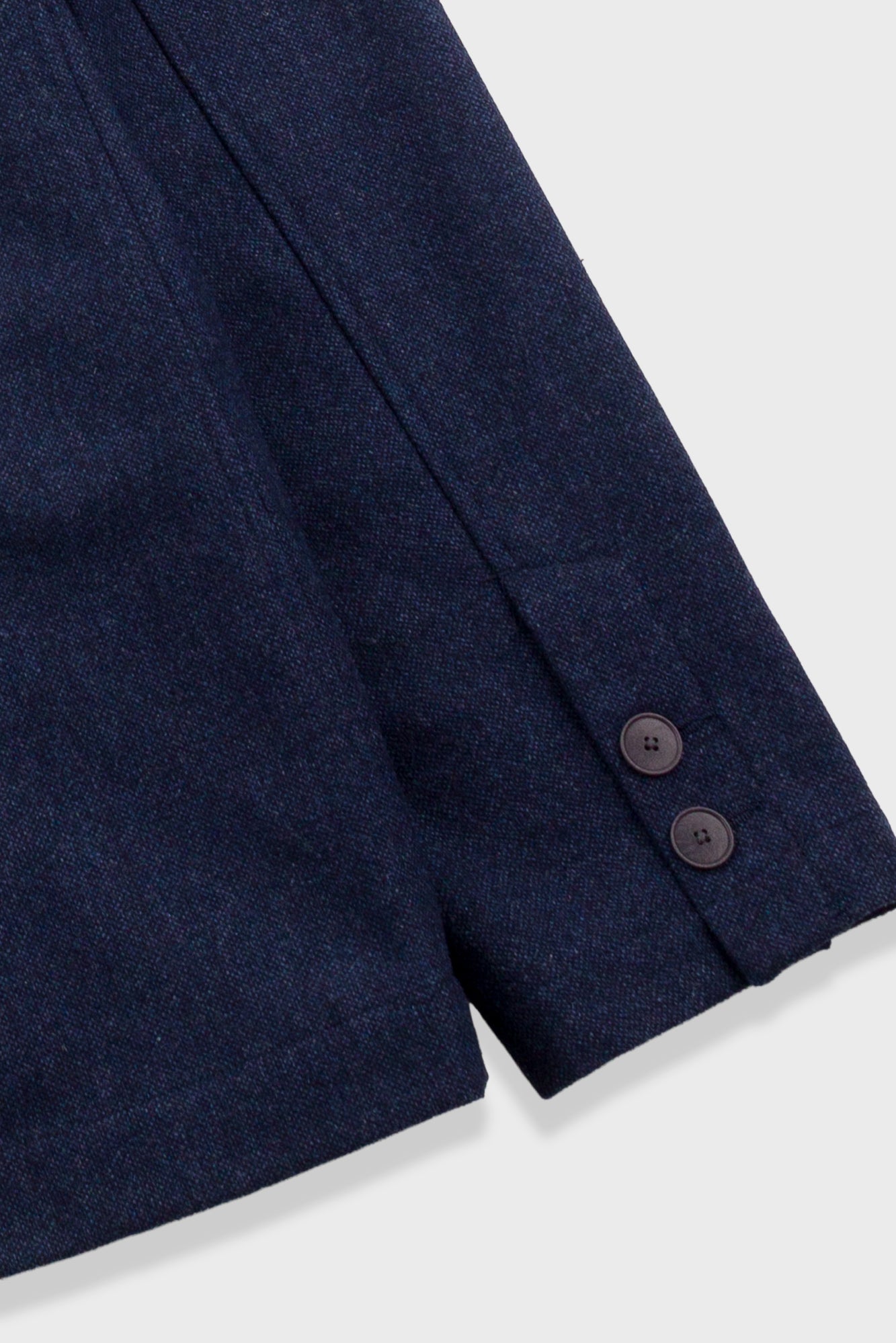 Assembly Blazer - Navy Melange Wool