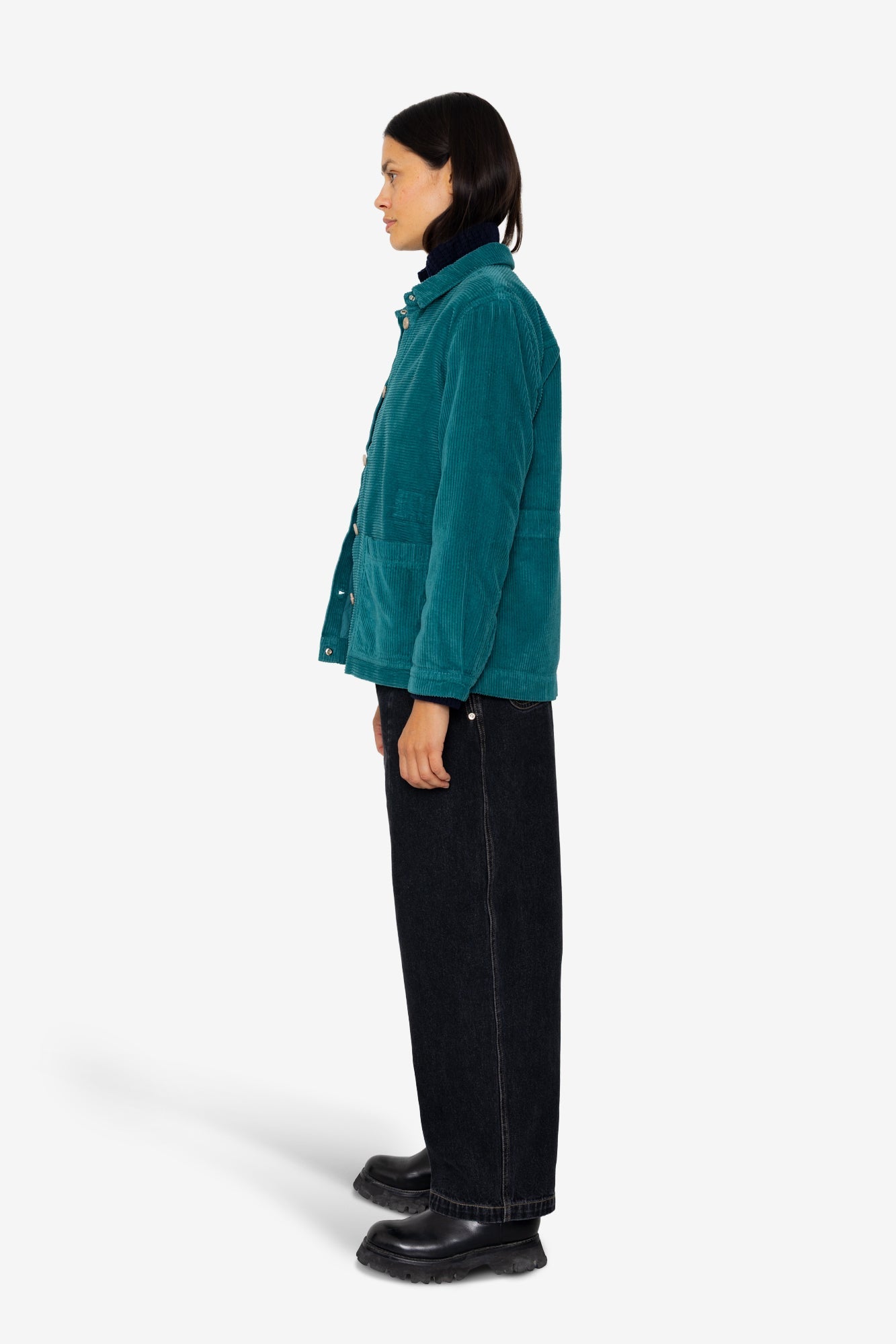 Assembly Jacket - Dark Teal Directional Cord