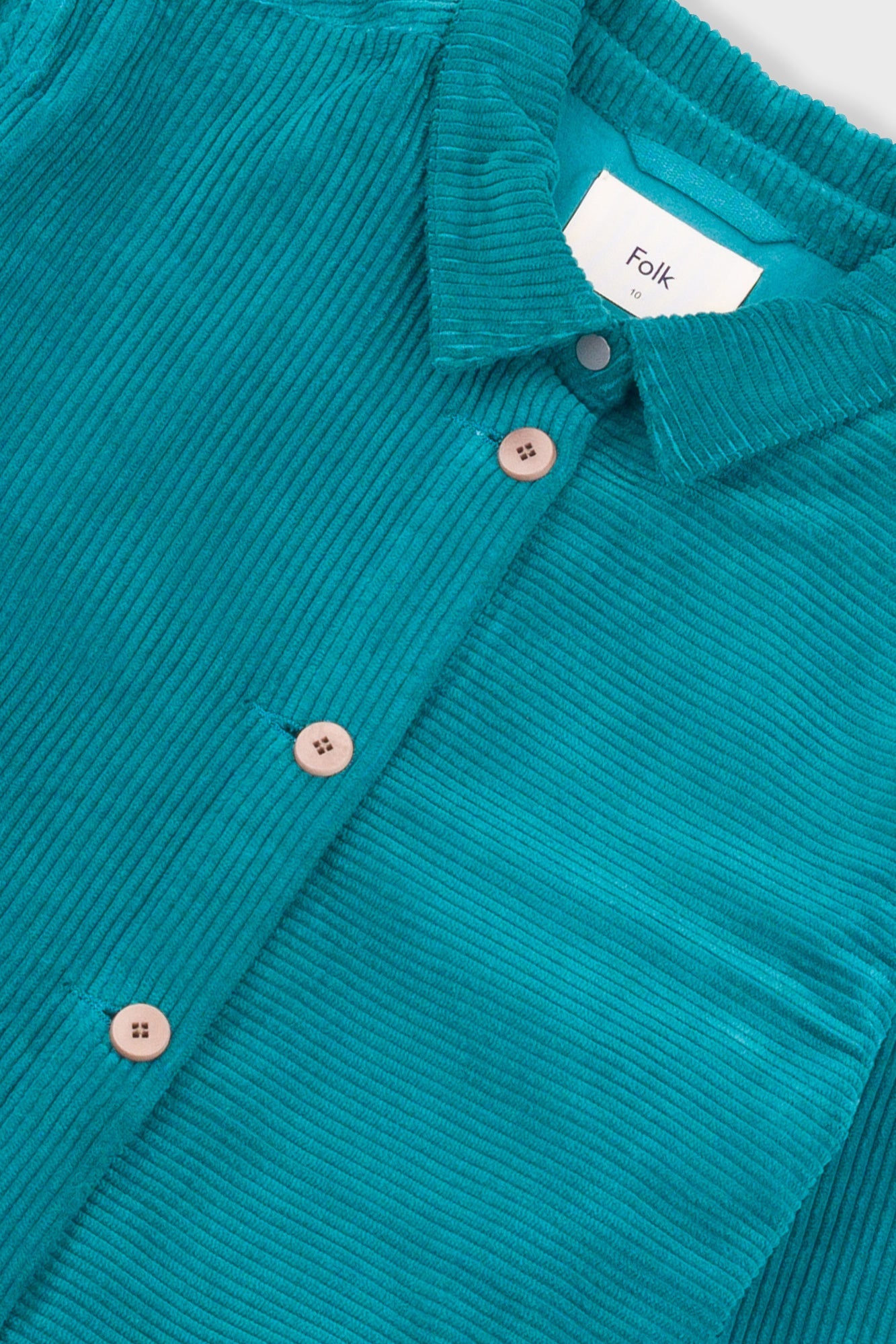 Assembly Jacket - Dark Teal Directional Cord