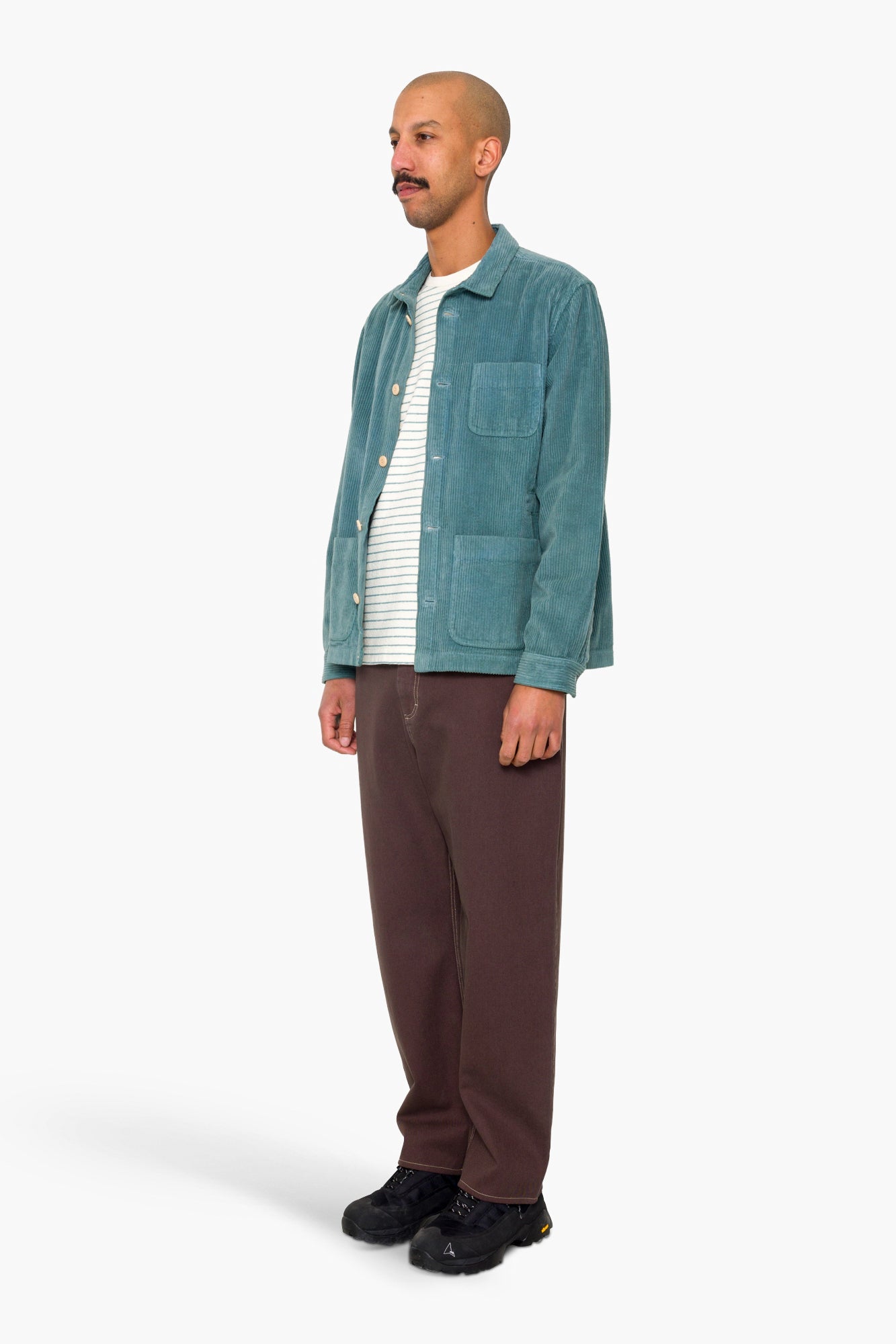 Assembly Jacket - Dusty Green Chunky Cord