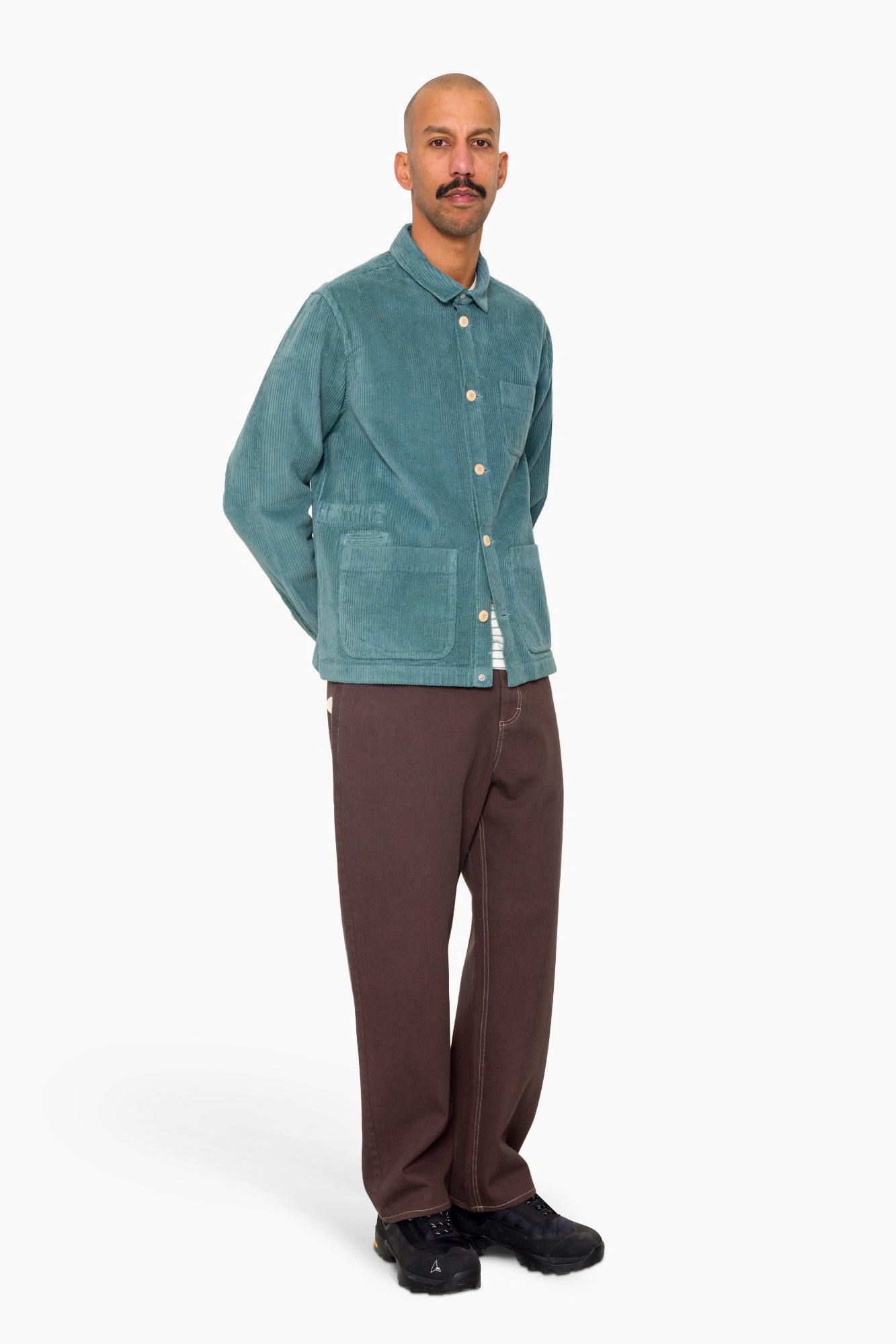 Assembly Jacket - Dusty Green Chunky Cord