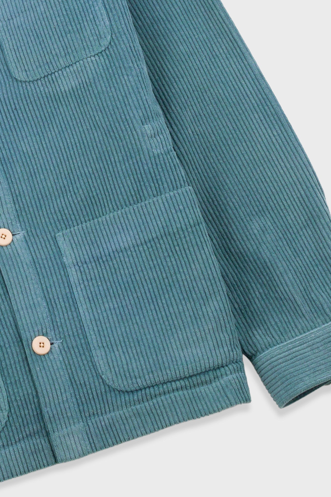 Assembly Jacket - Dusty Green Chunky Cord