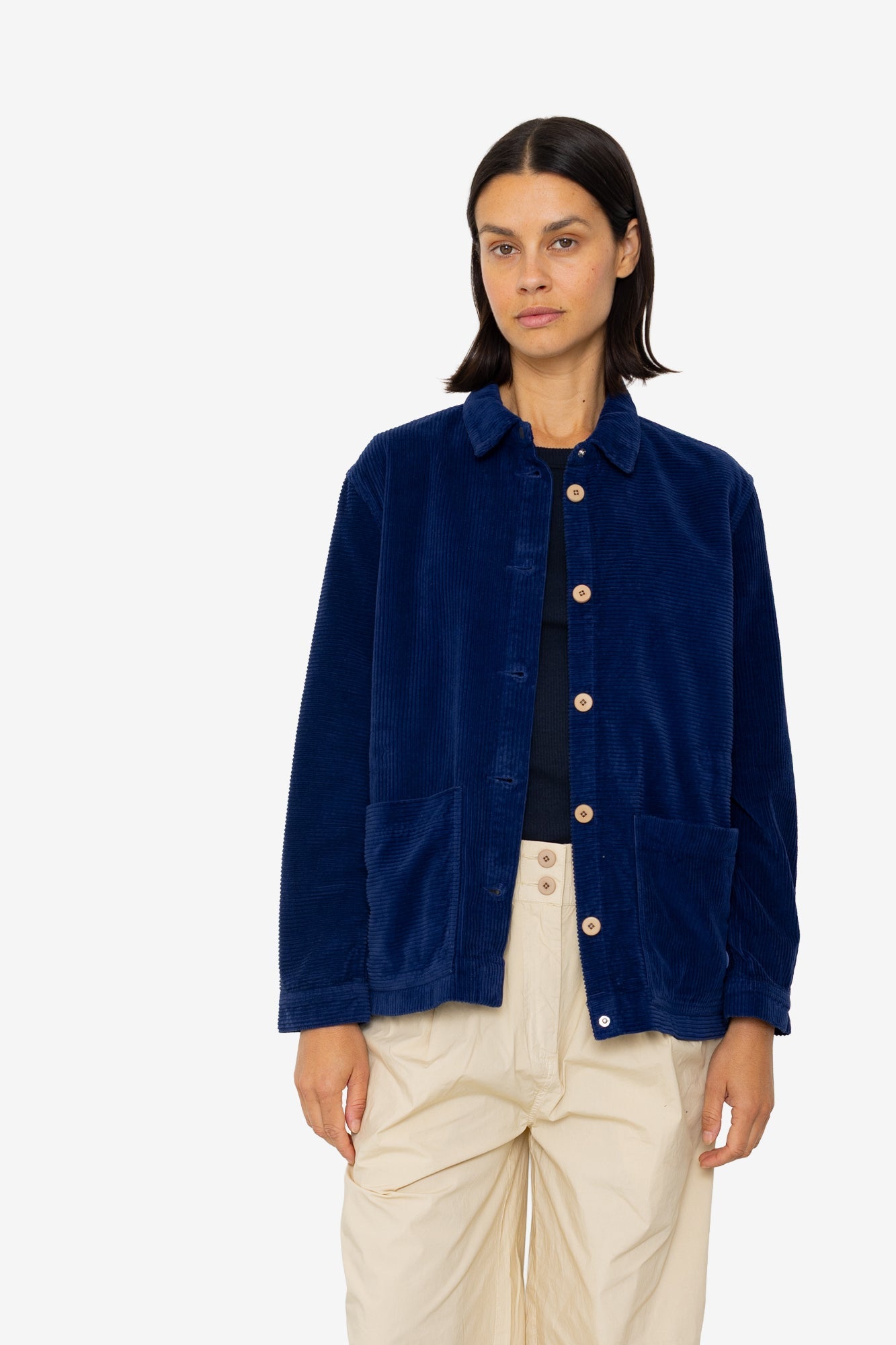 Assembly Jacket - Rich Navy Directional Cord