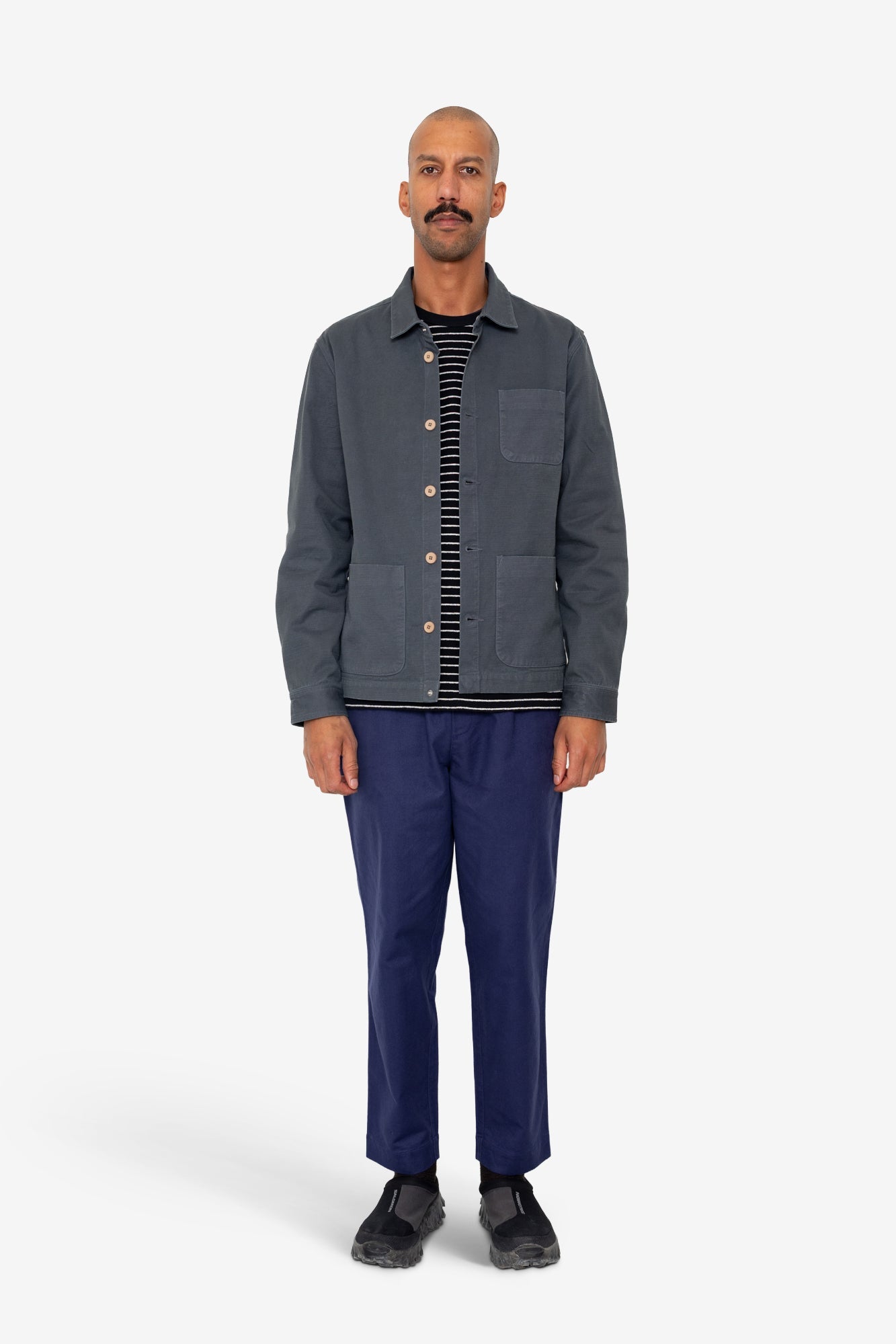 Assembly Jacket - Soft Black Slub