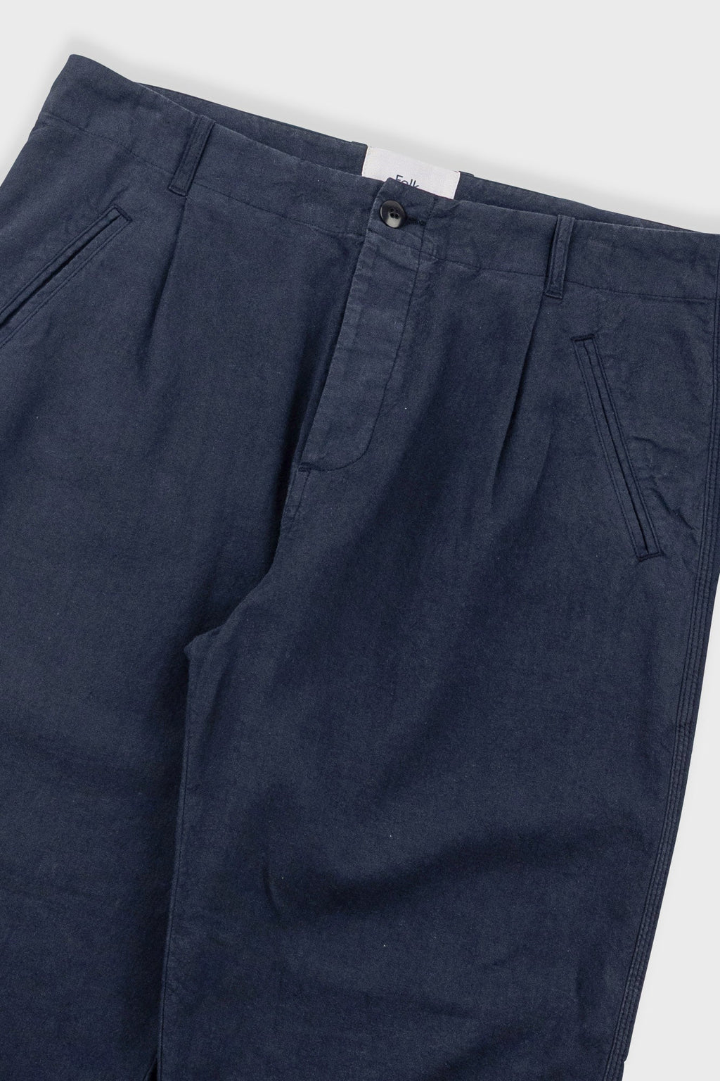 Assembly Pant - Dark Navy Cotton Linen