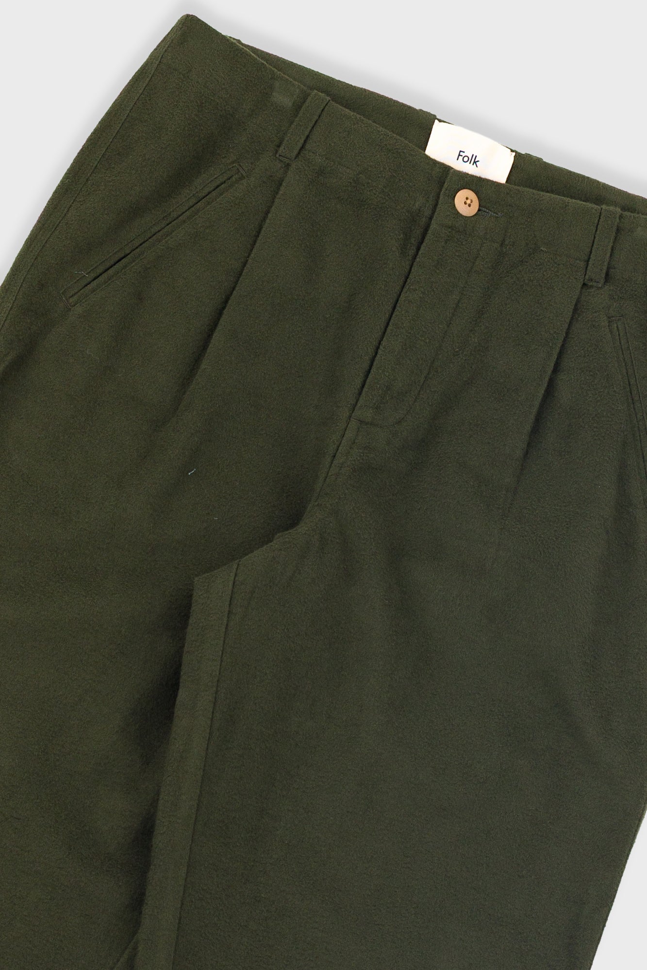 Assembly Pant - Dark Olive Moleskin