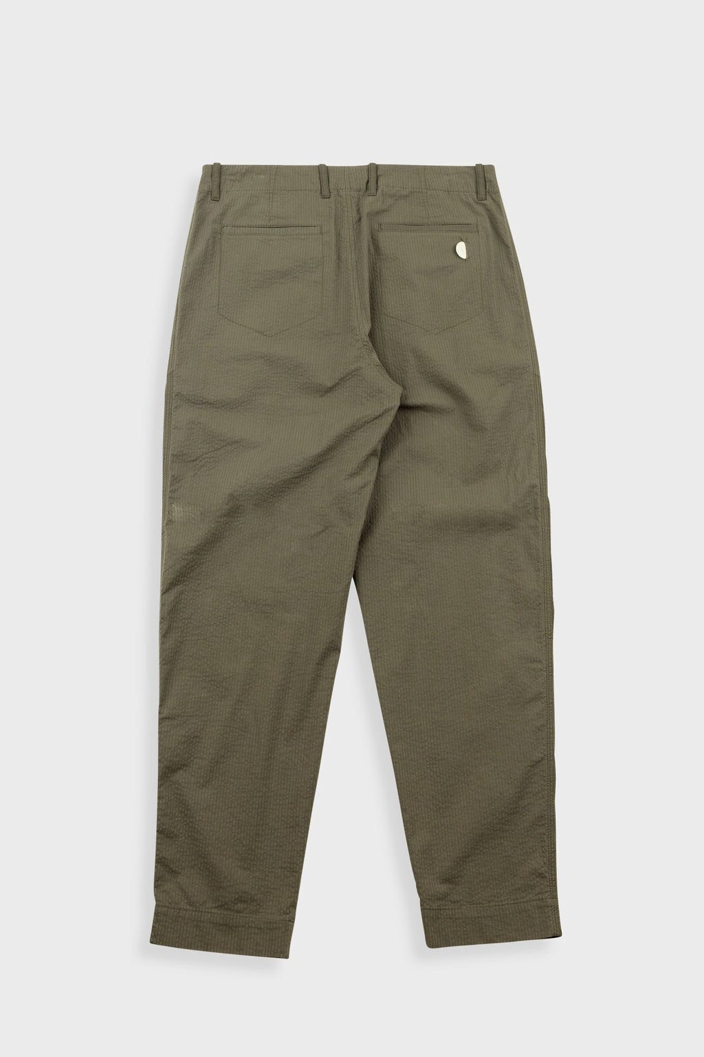 Assembly Pant - Dark Olive Seersucker