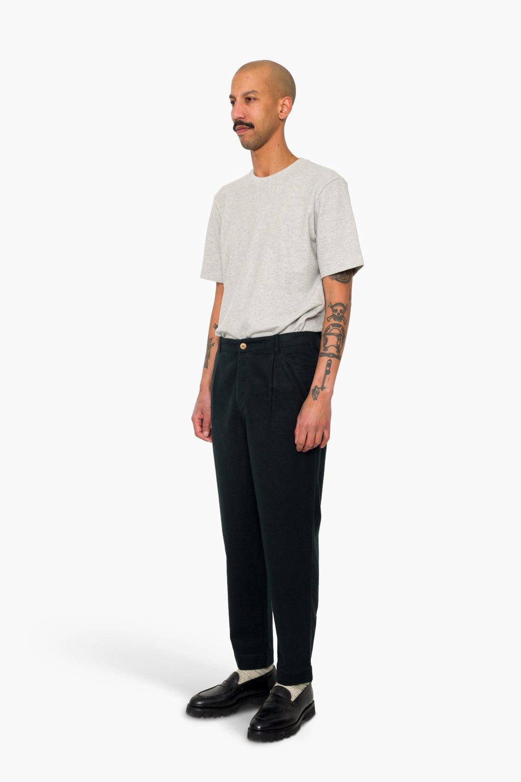Assembly Pant - Deep Green Moleskin