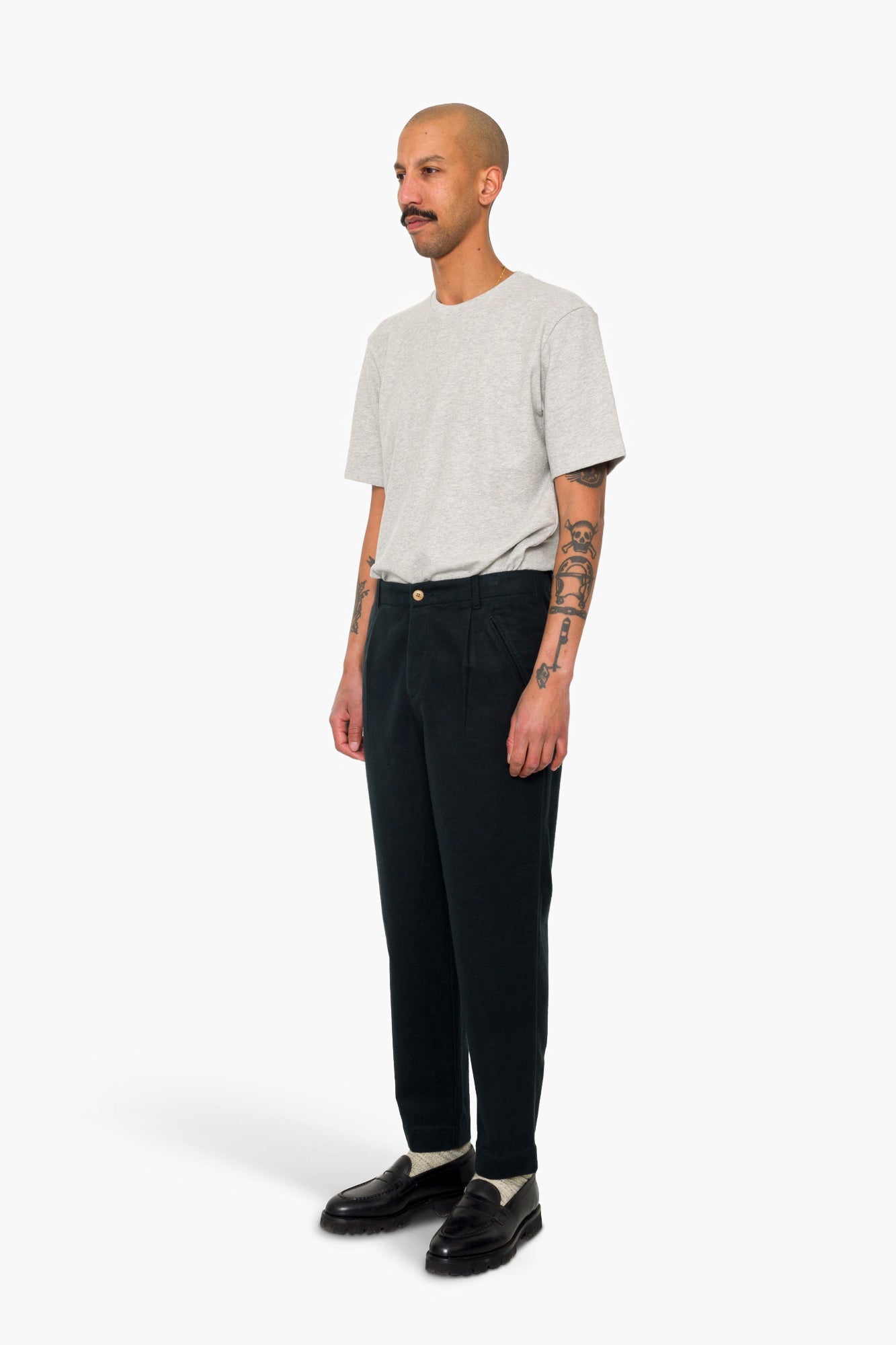 Assembly Pant - Deep Green Moleskin