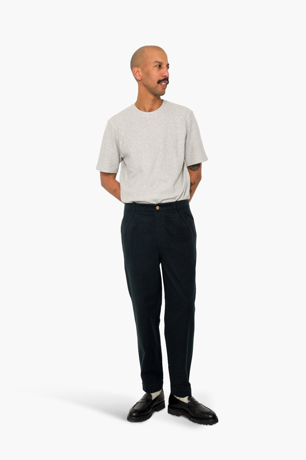 Assembly Pant - Deep Green Moleskin