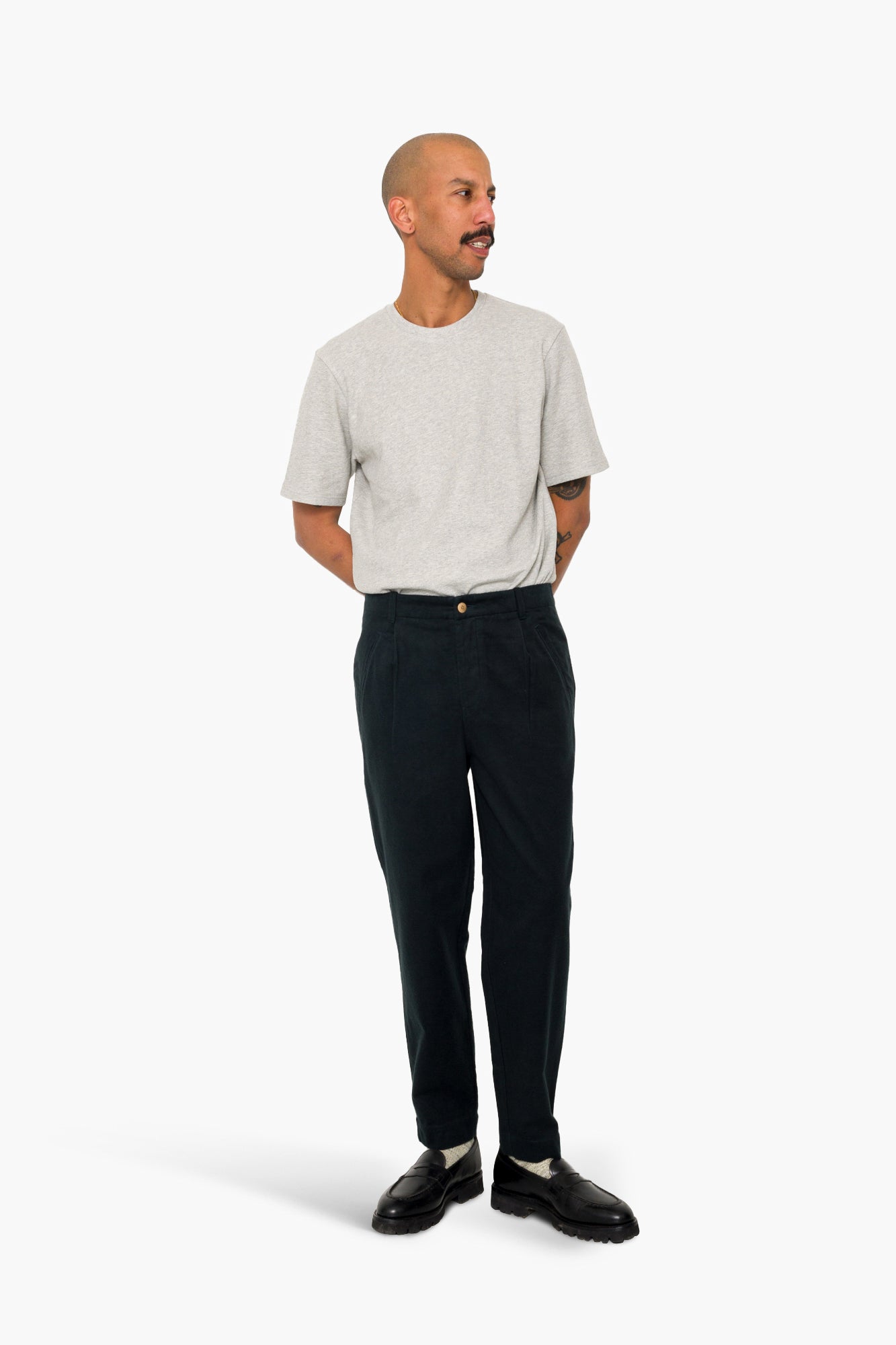Assembly Pant - Deep Green Moleskin
