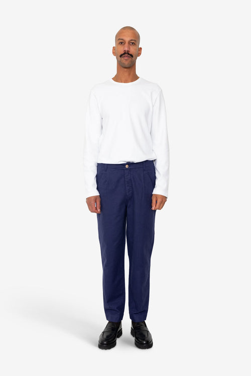 Assembly Pant - Mid Blue Moleskin