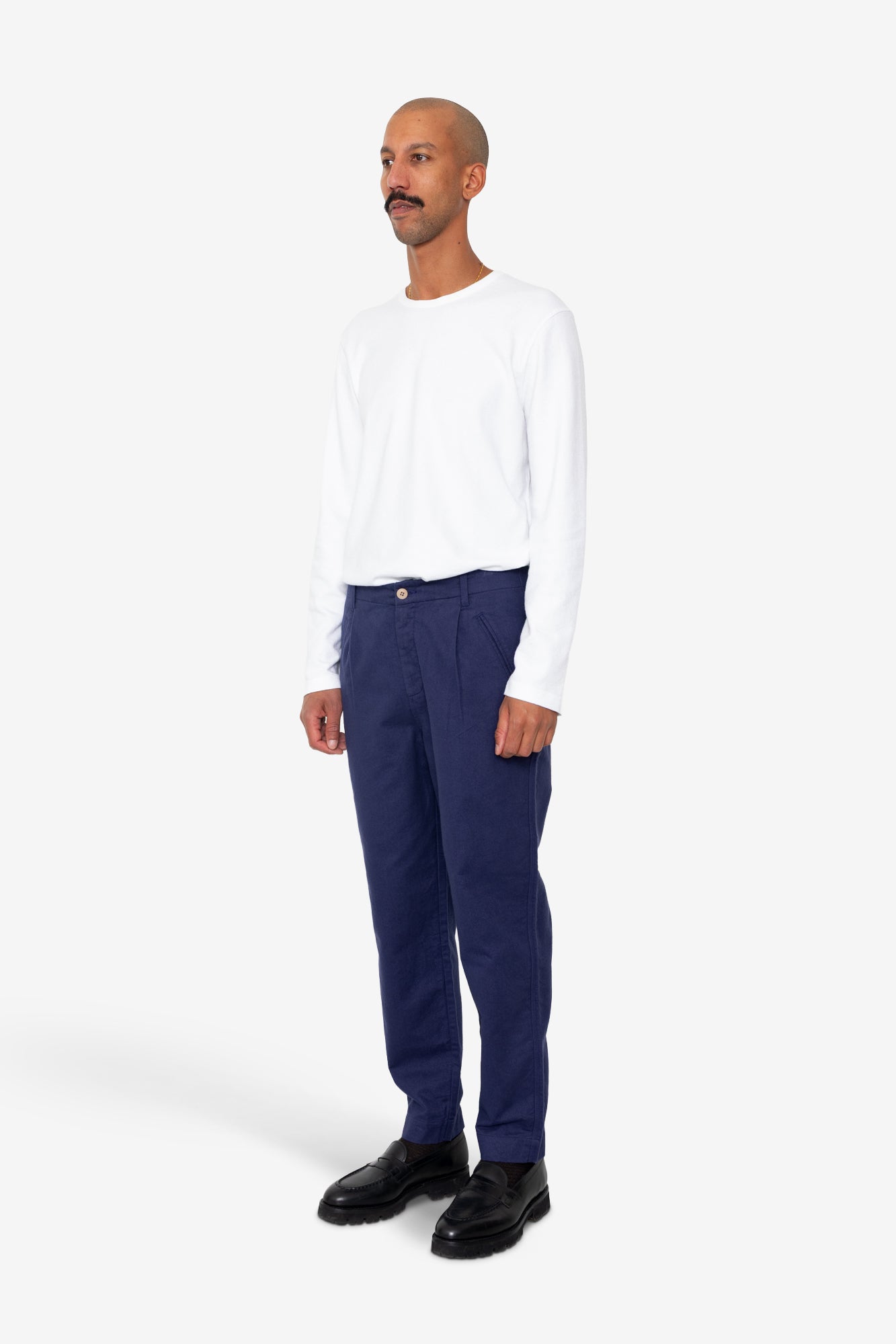 Assembly Pant - Mid Blue Moleskin