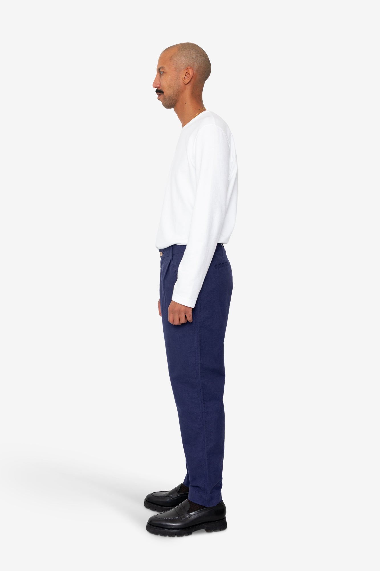 Assembly Pant - Mid Blue Moleskin