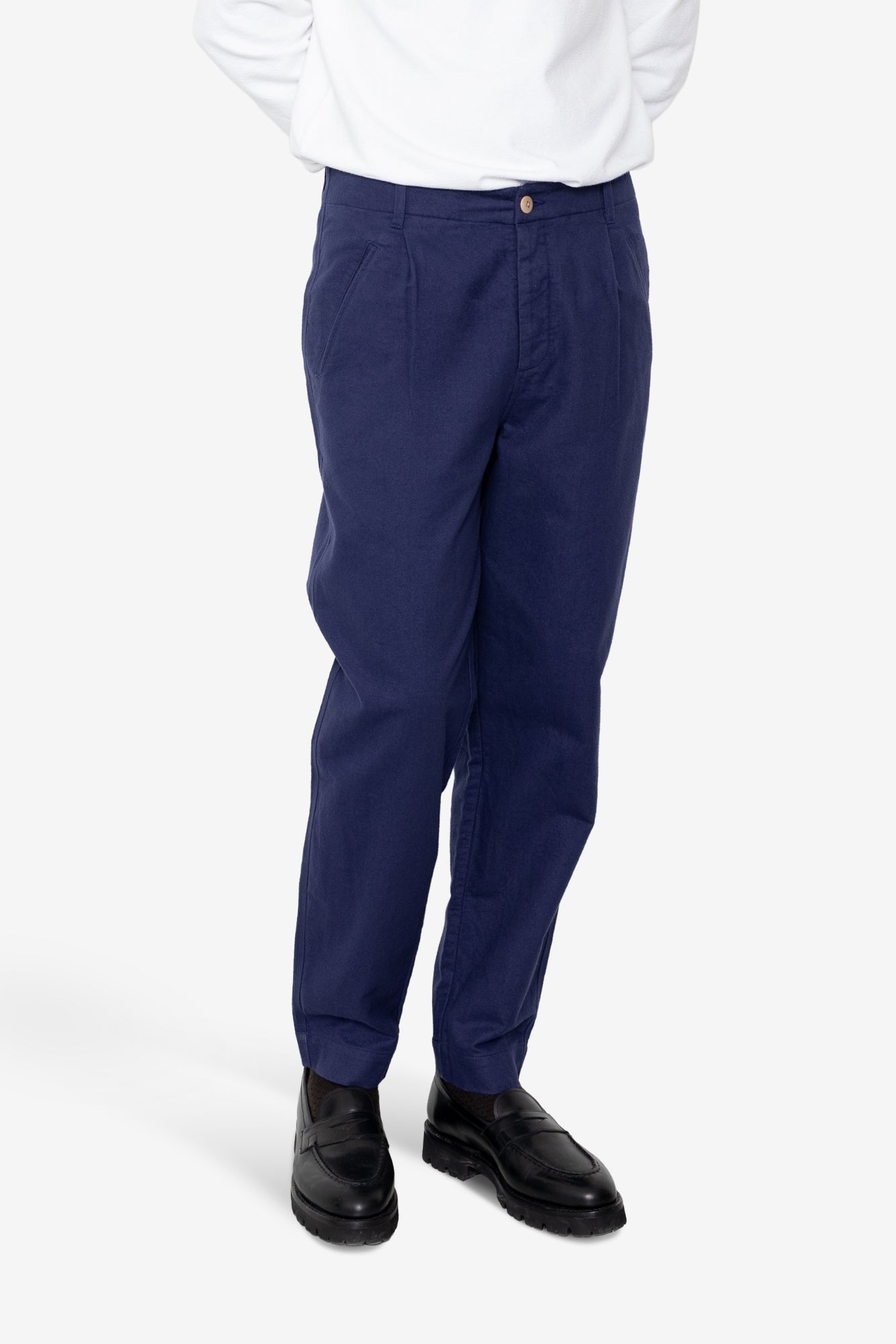 Assembly Pant - Mid Blue Moleskin