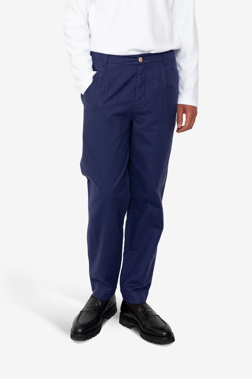 Assembly Pant - Mid Blue Moleskin