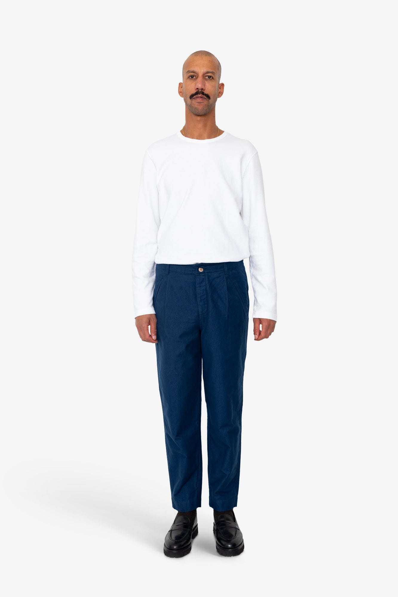Assembly Pant - Ink Blue Moleskin