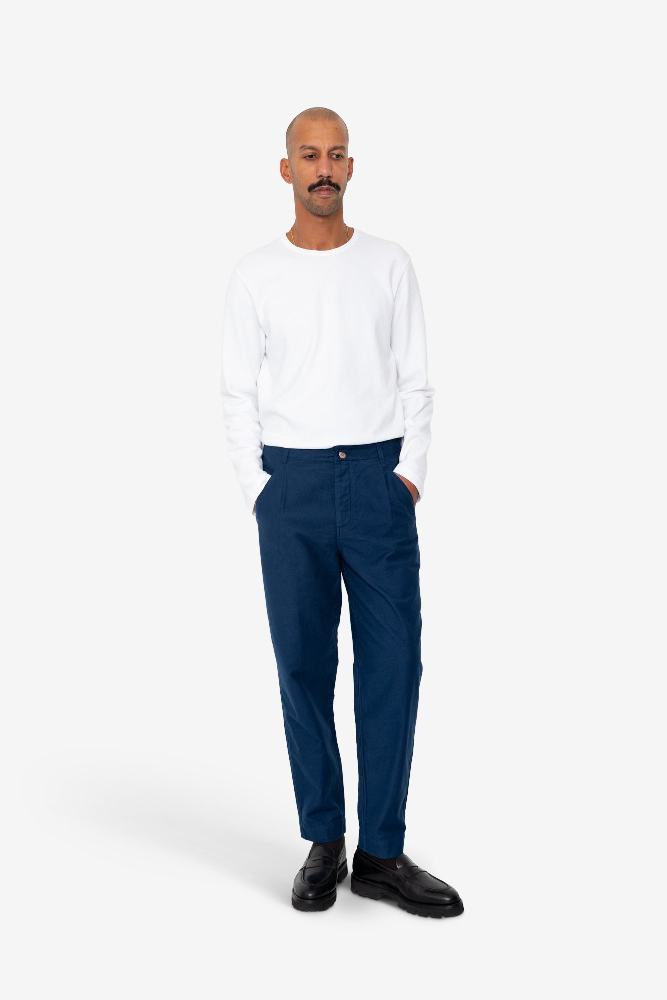 Assembly Pant - Ink Blue Moleskin