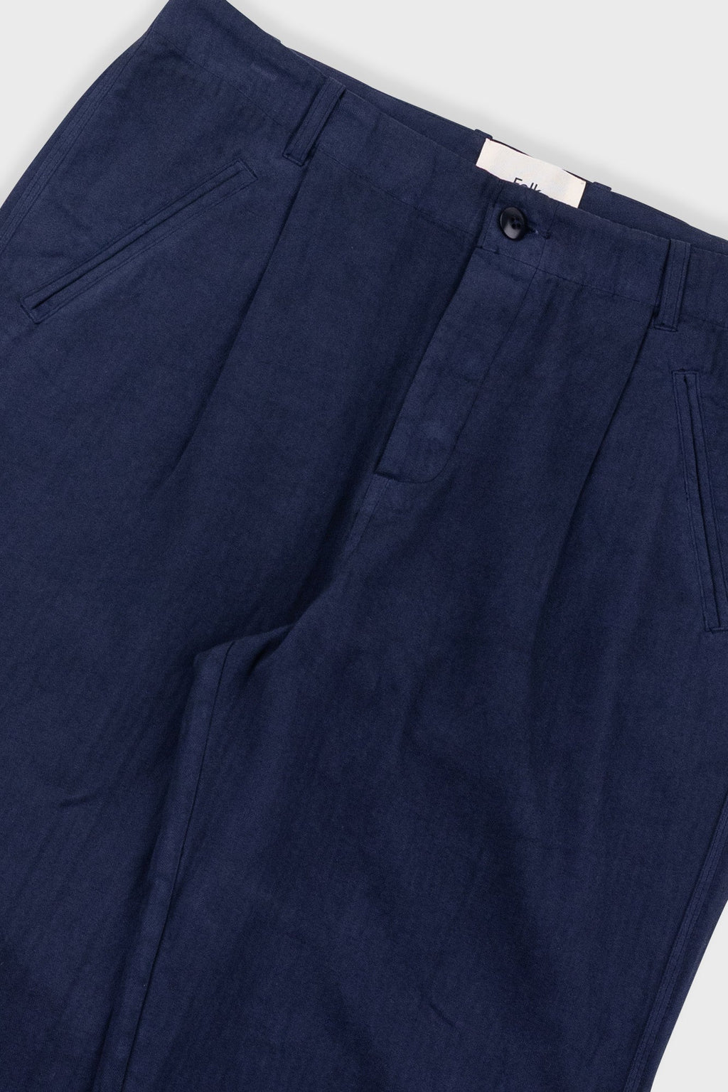 Assembly Pant - Navy Herringbone